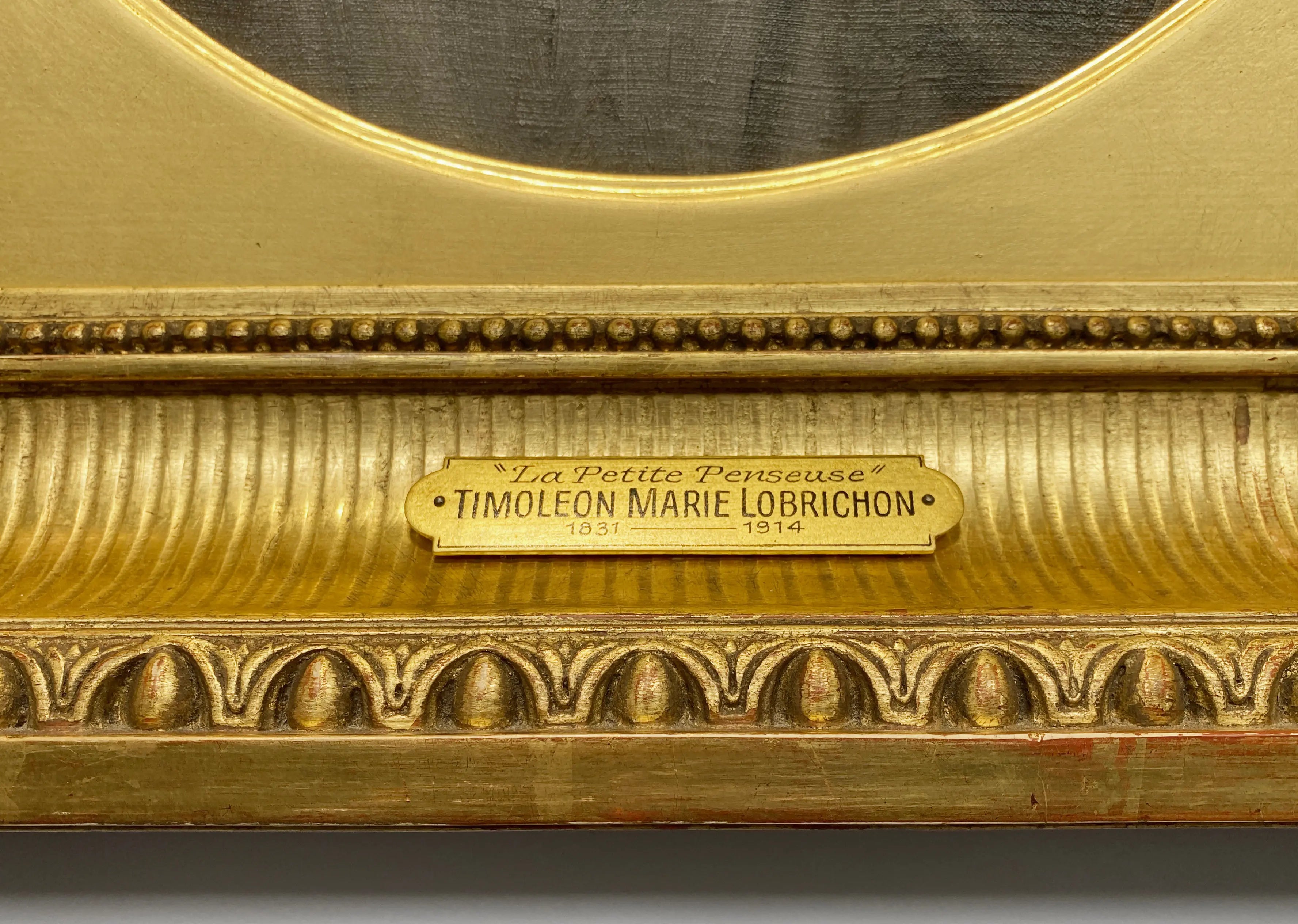 15988, Timoléon Marie Lobrichon, La Petite Penseur, c. 1865