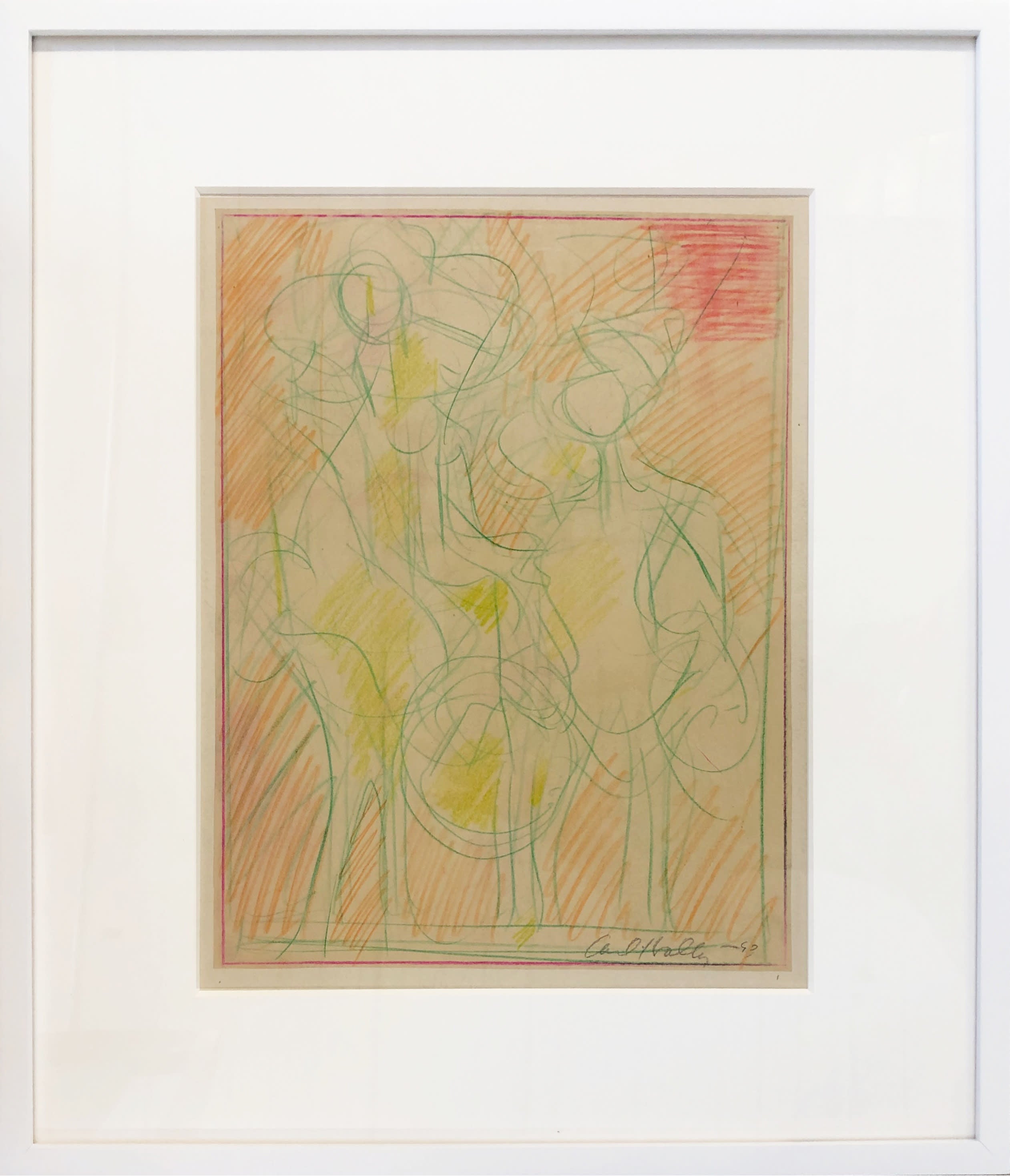 16855, Carl Holty, Horse and Rider #365, 1953