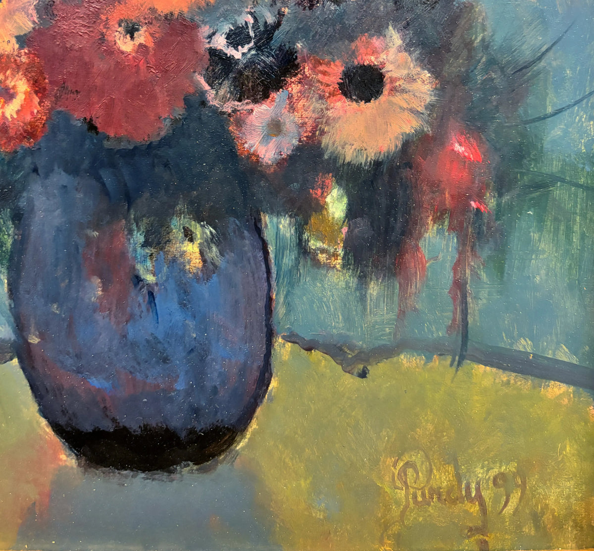 15866, Donald R. Purdy, Vase de Fleurs, 1999