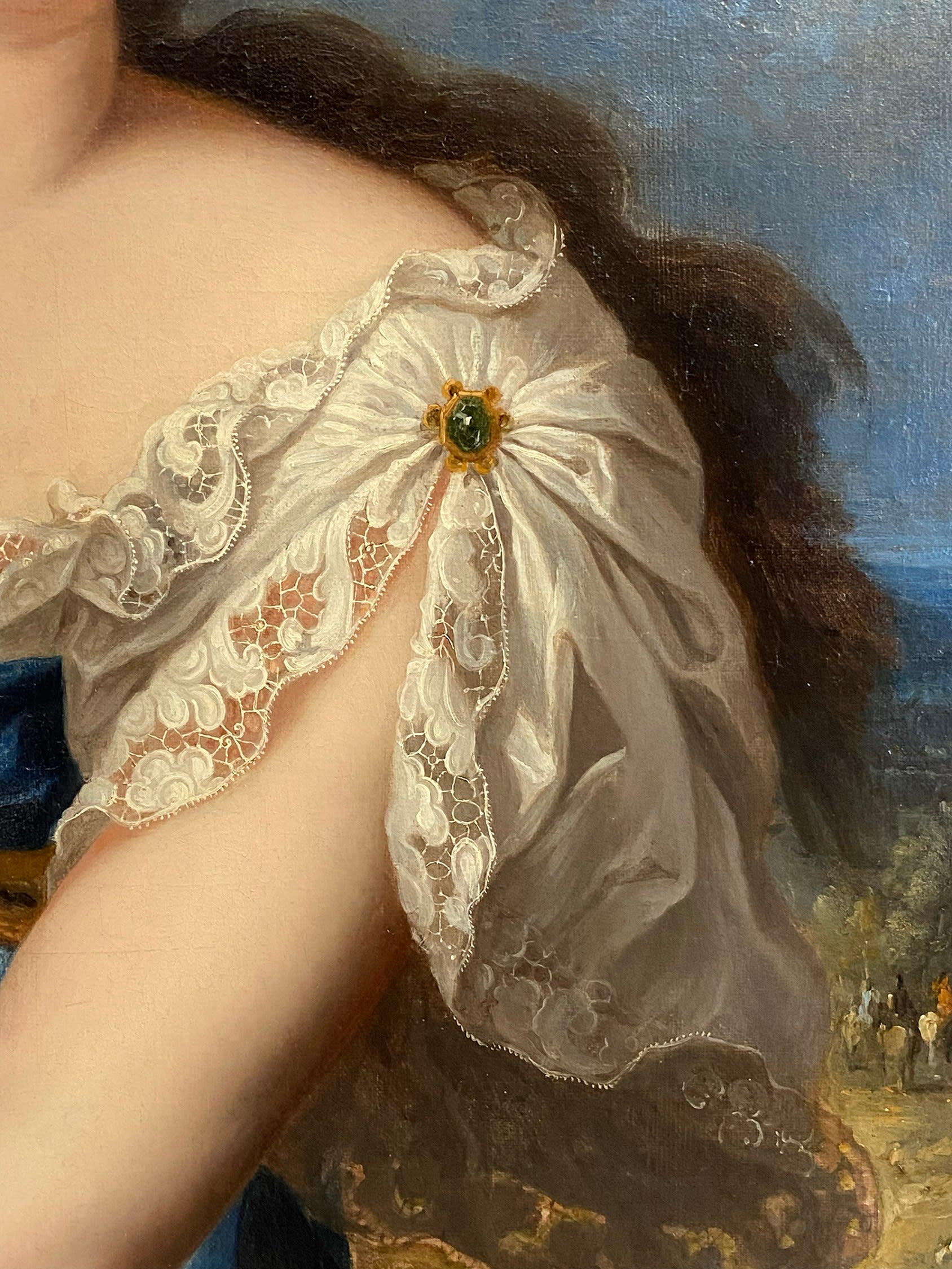 18301, Jacob Ferdinand Voet, Portrait of Marie-Charlotte de La Porte de La Meilleraye, Marquise de Richelieu as Diana, circa 1675-85