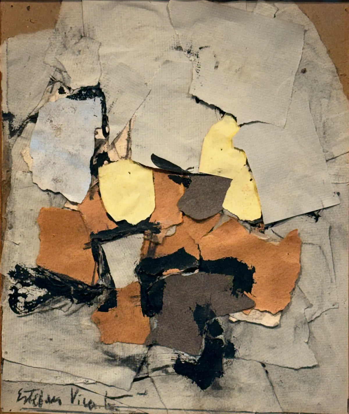 18870, Esteban Vicente, Collage Number 11, 1959