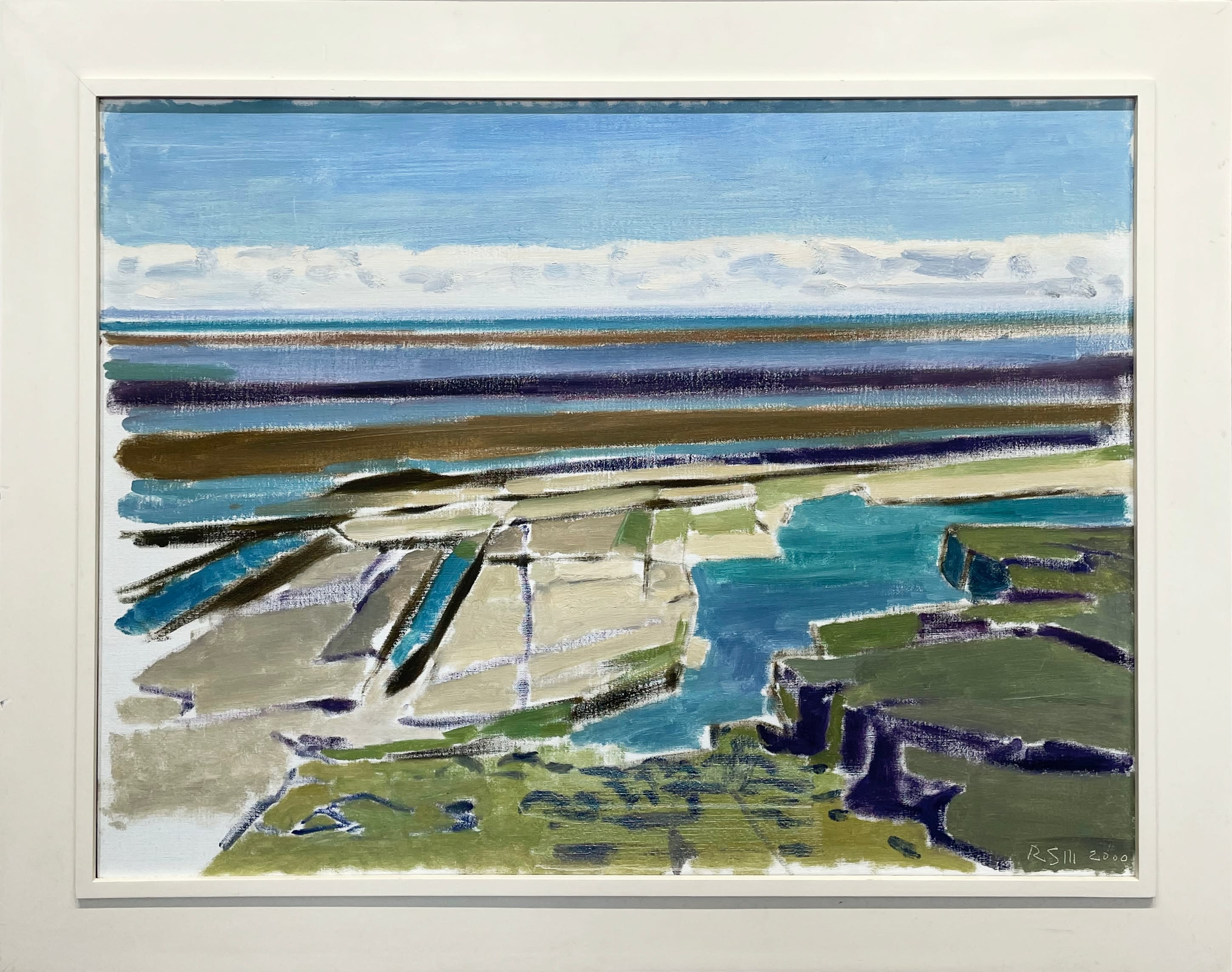 15236, Reeve Schley, Three Blues - Tidal, 2000