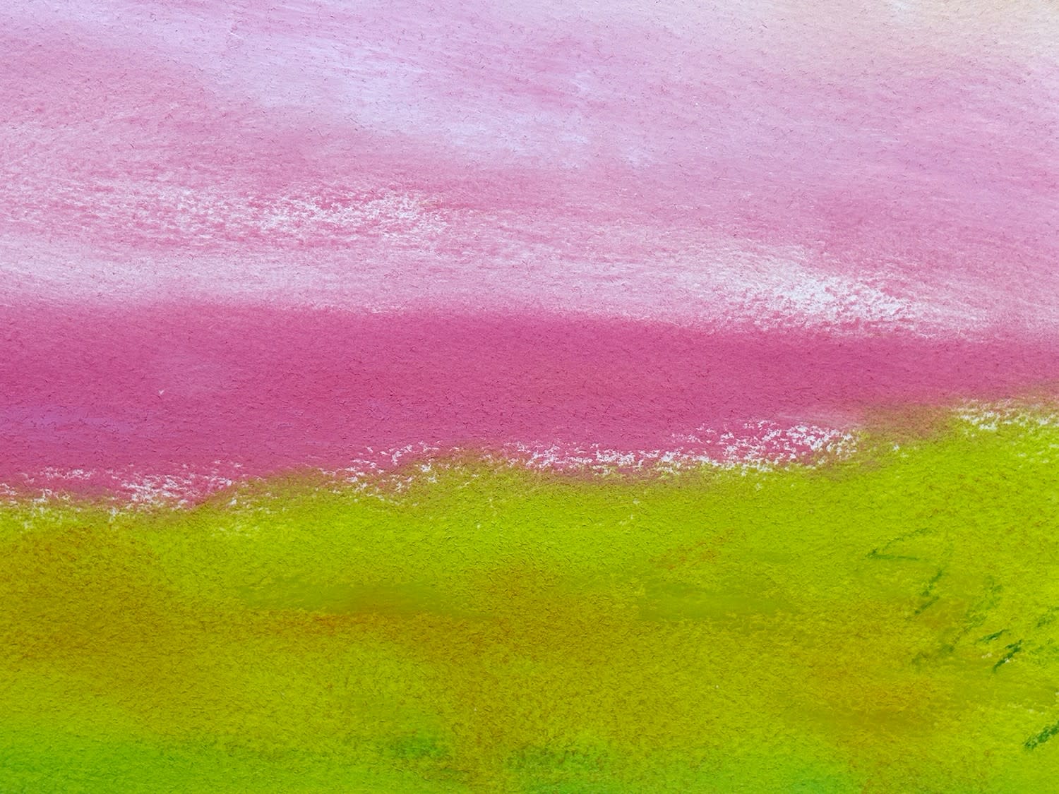 18670, Wolf Kahn, Maine Sunset, circa 1990's