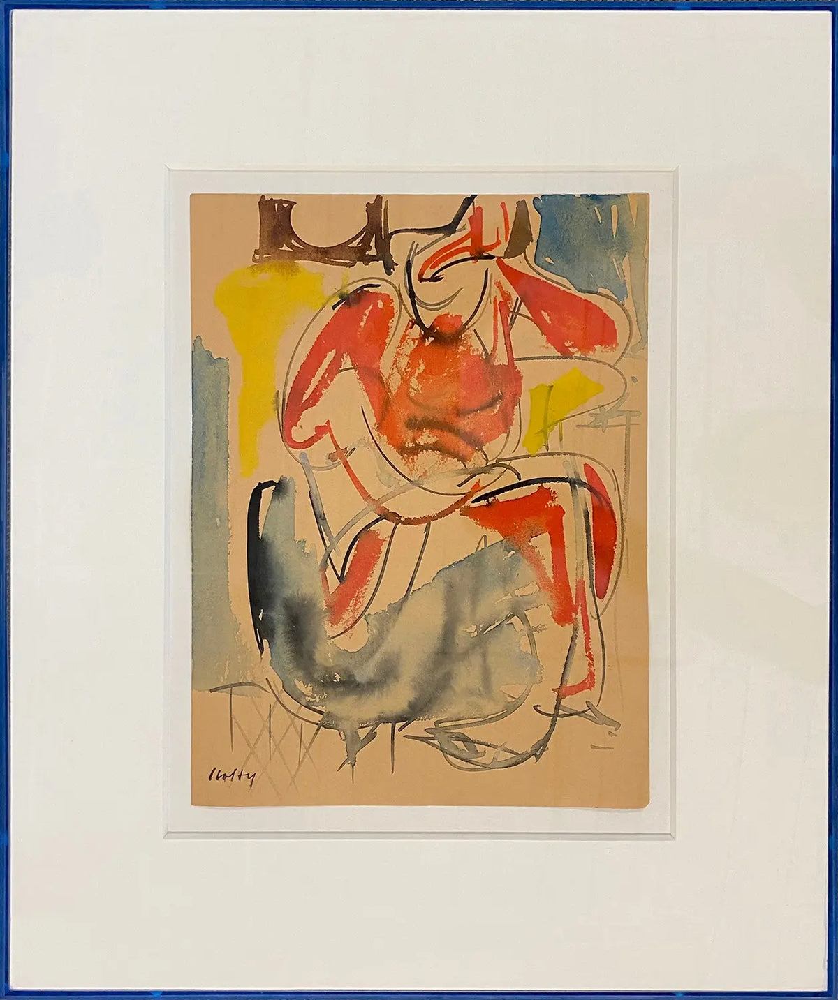 16813, Carl Holty, Untitled #298, c. 1948