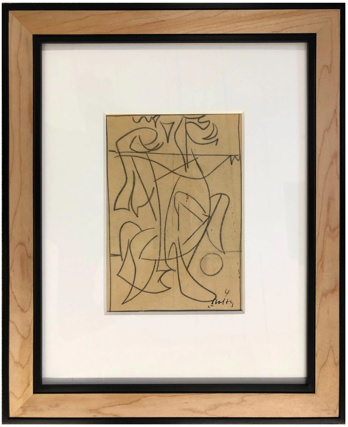 16877, Carl Holty, Horse V, 1940