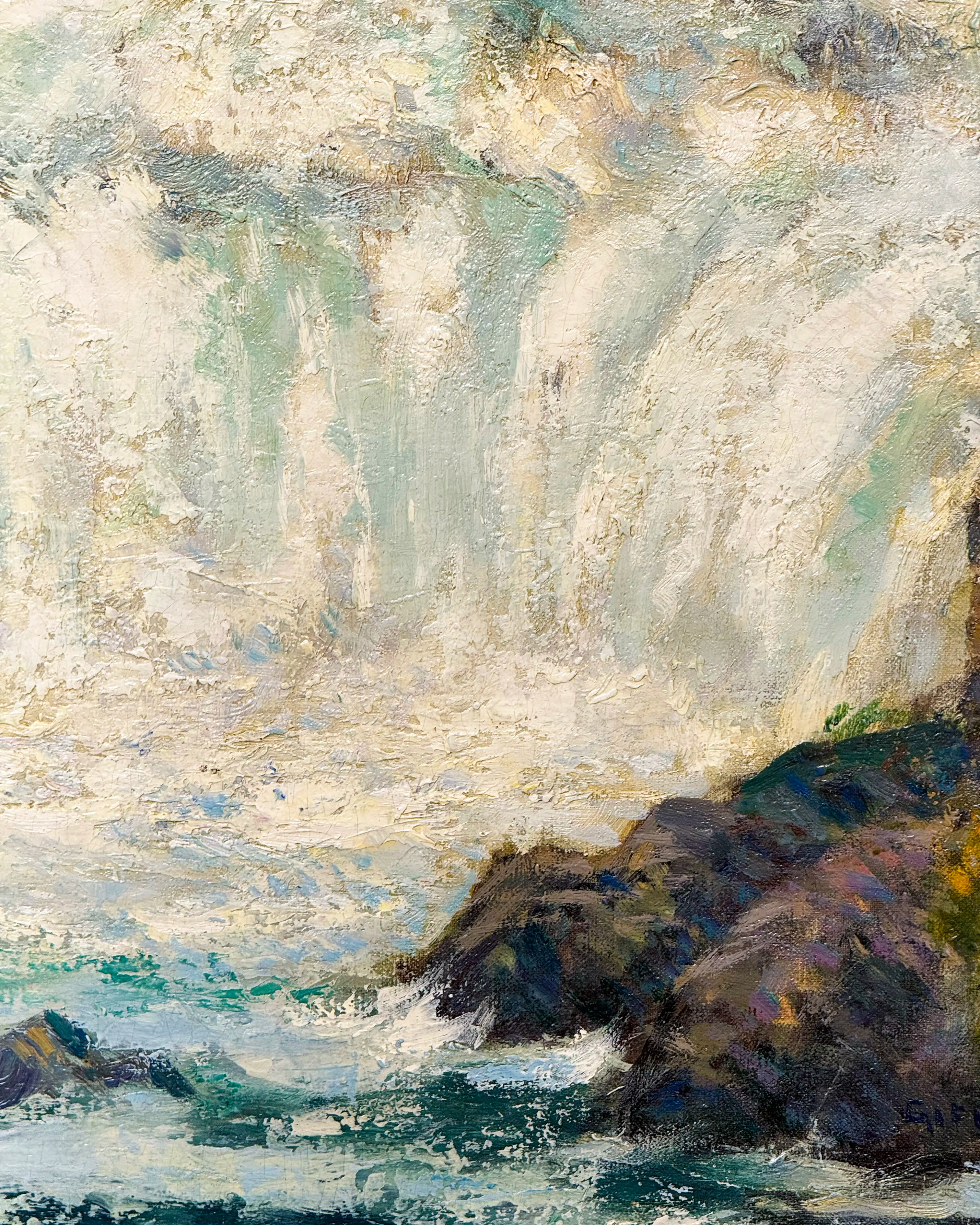 16396, Gifford Beal, Waterfall, 1909