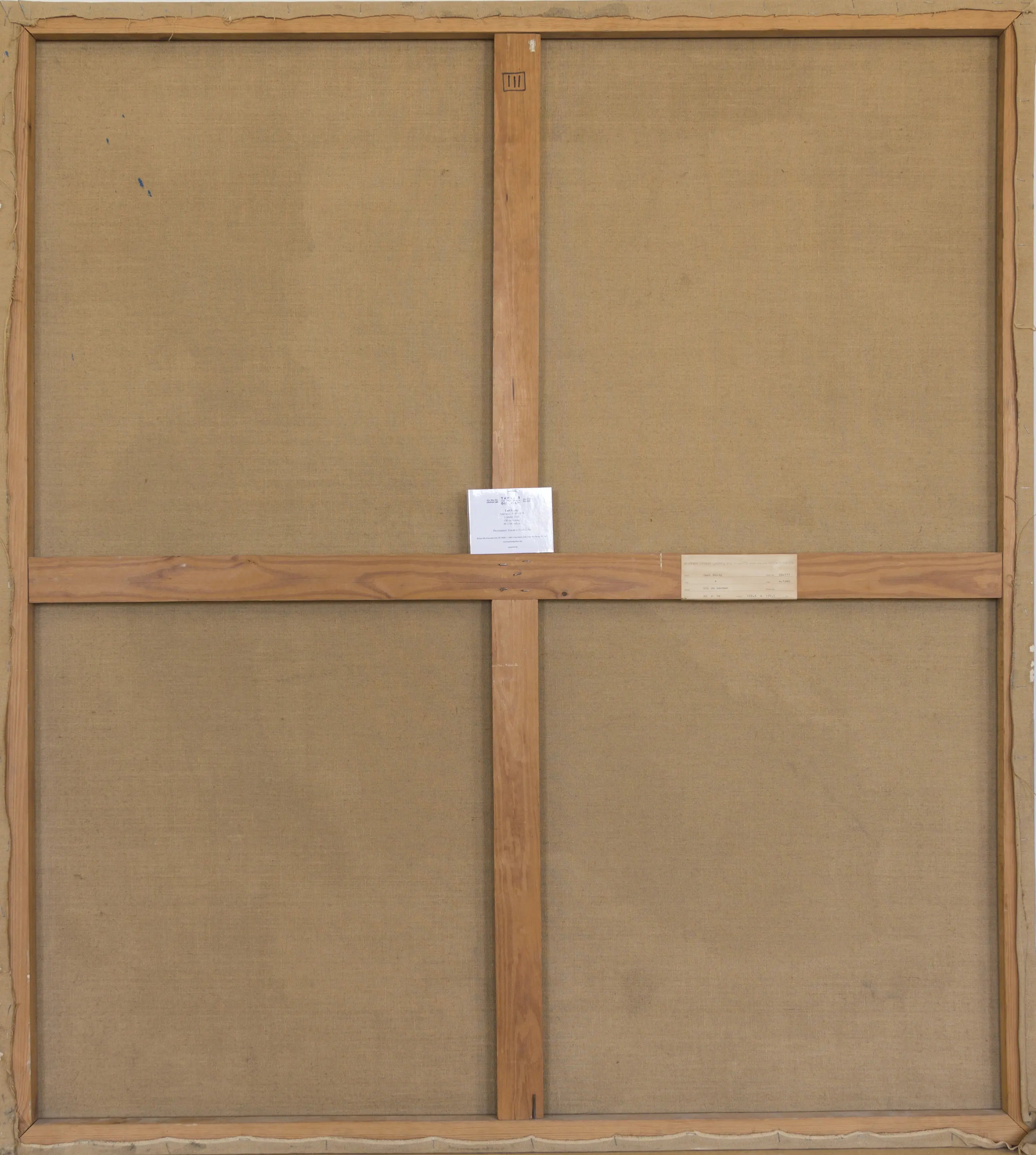 15683, Carl Holty, Gray, Yellow, 1965
