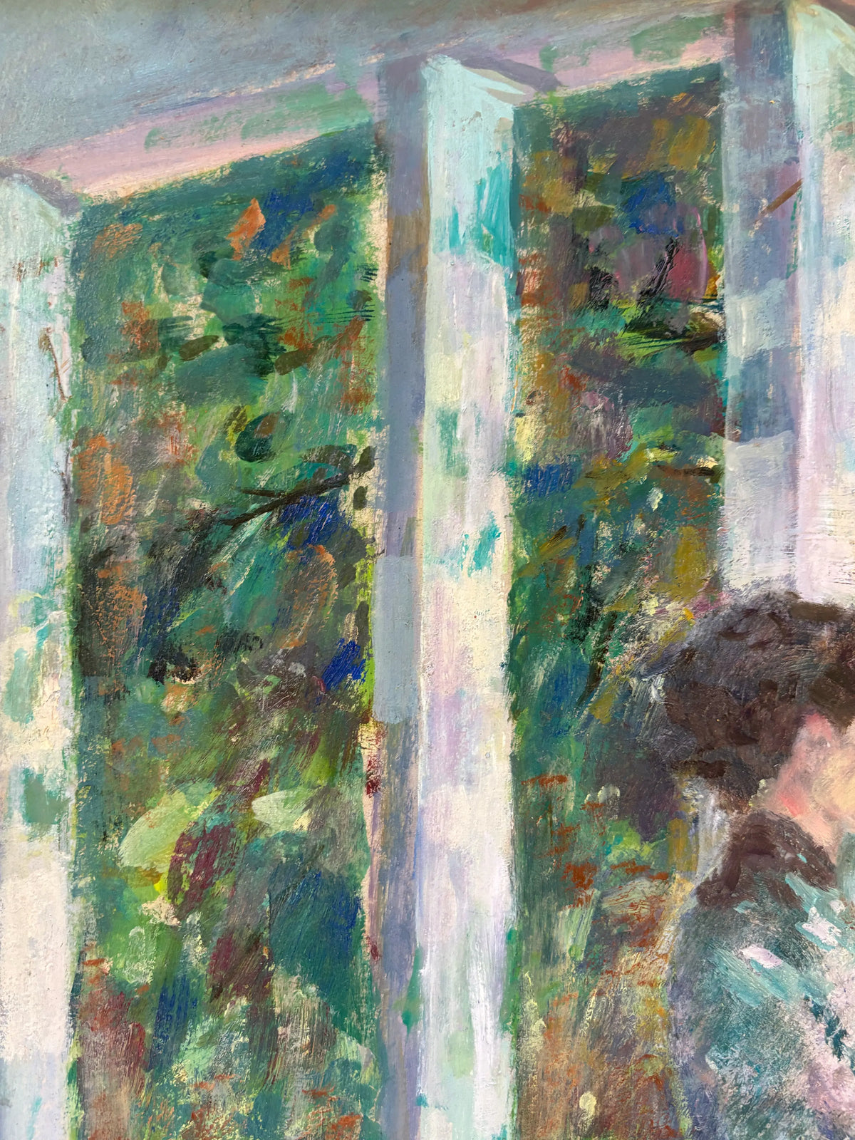 15364, Donald R. Purdy, Overlooking the Square, 1987