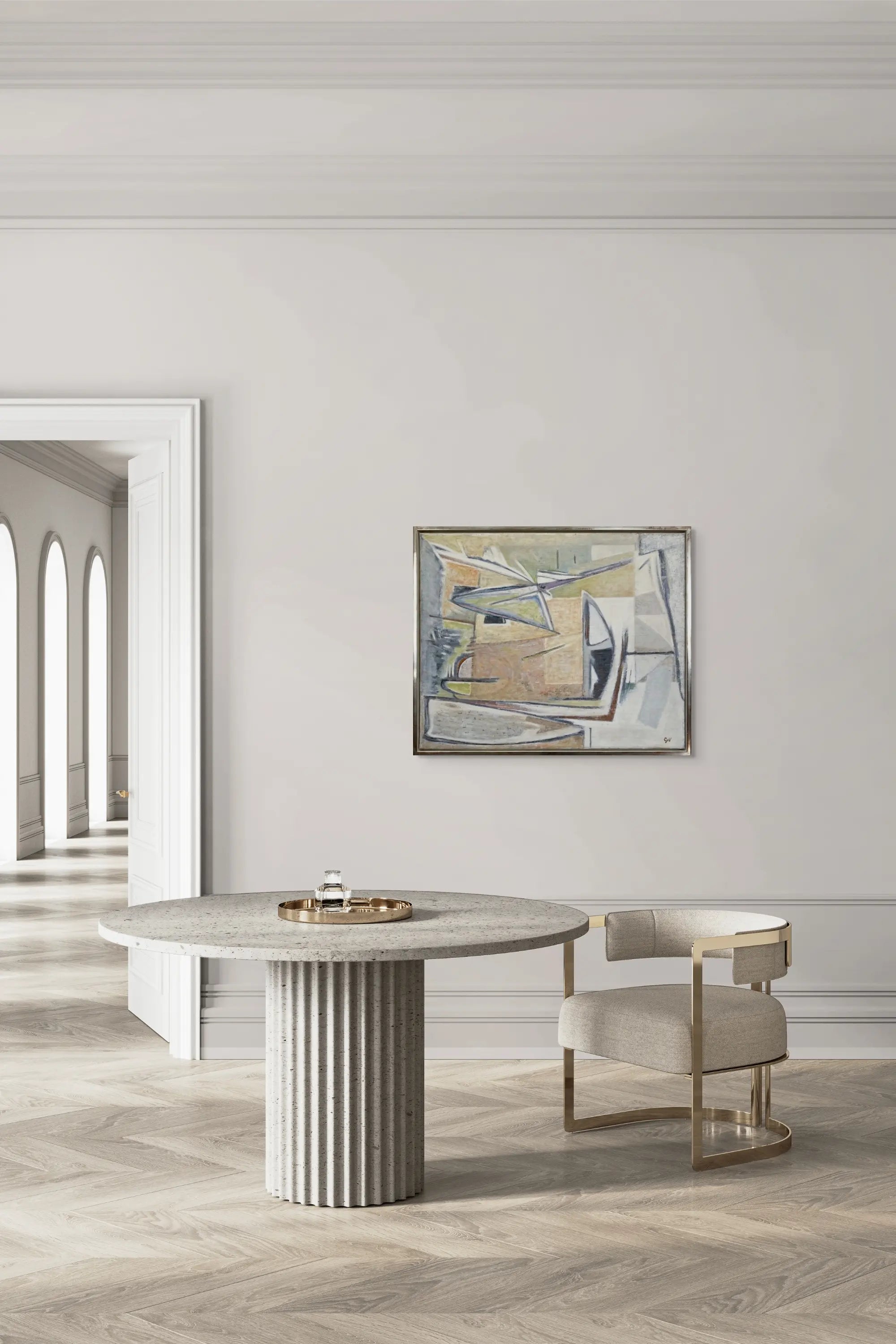 14407, Geer van Velde, Abstraction