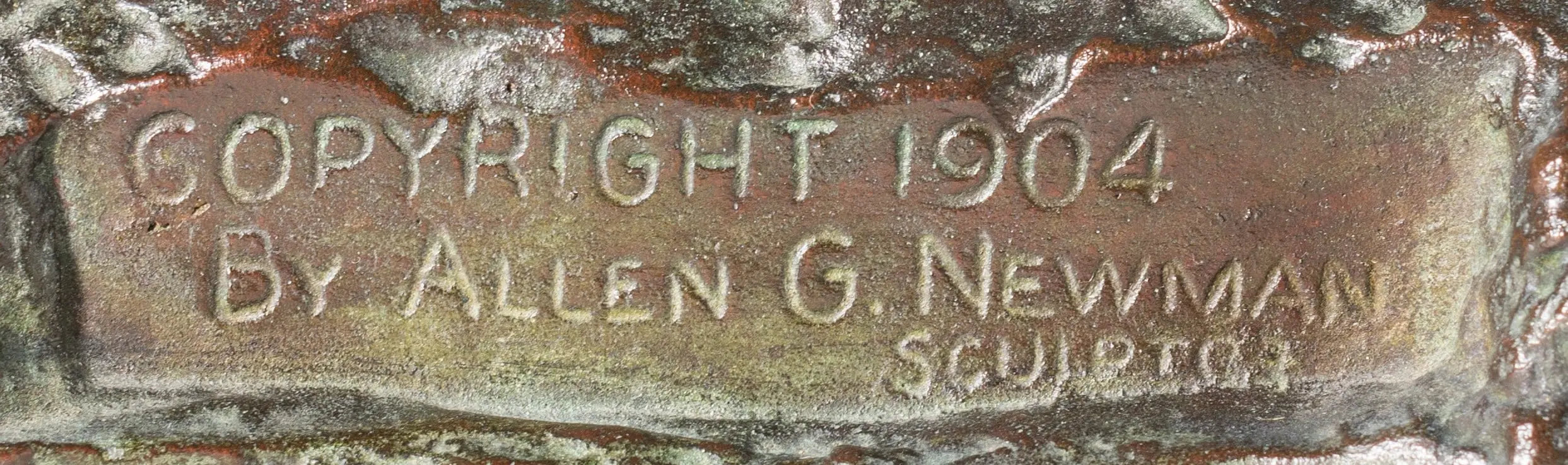 16709, Allen George Newman, The Hiker, modeled 1904, this cast 1910