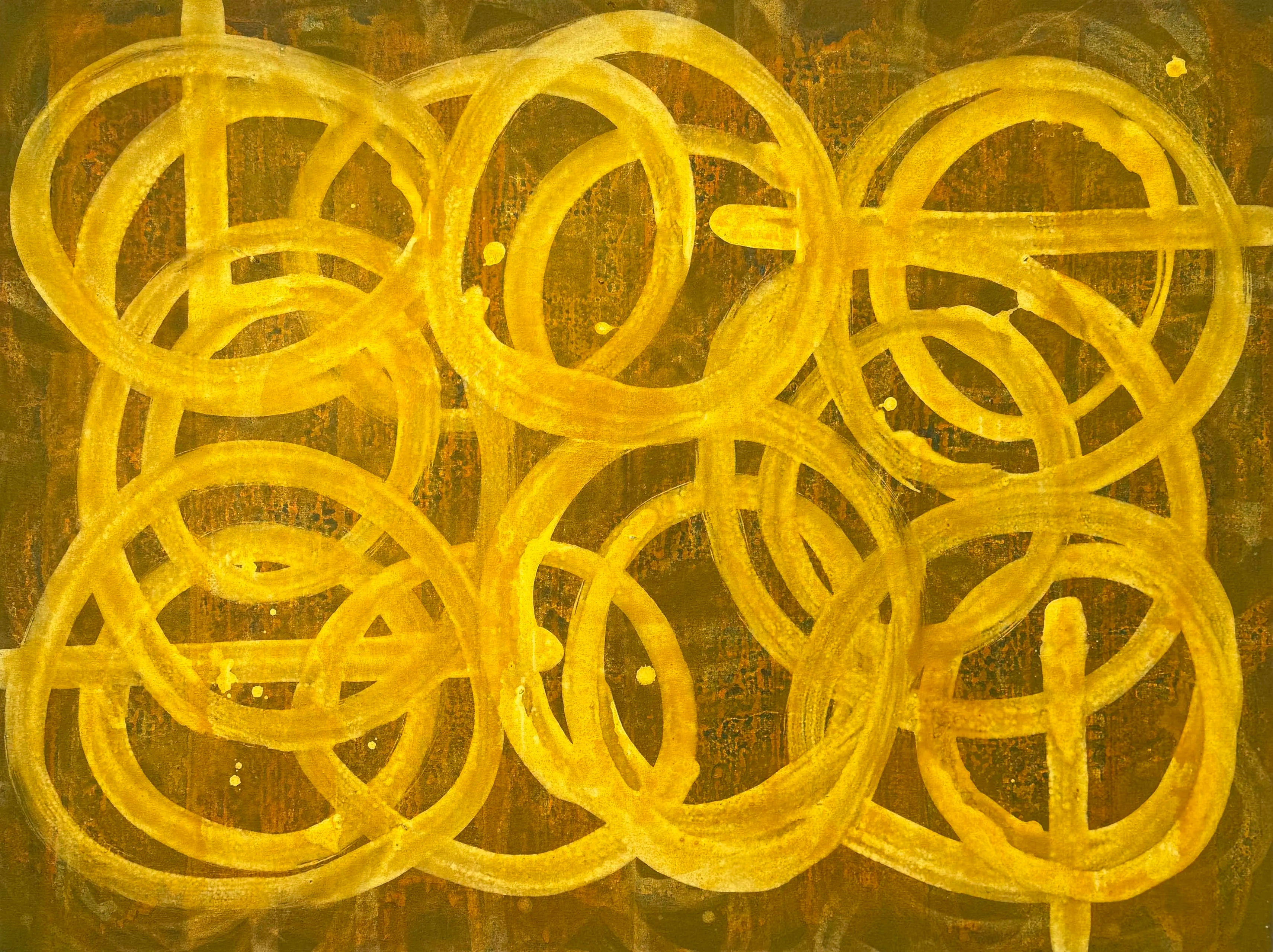 18823, Kiyoshi Otsuka, Kiochiba (Yellow Falling Leaves), c. 2000