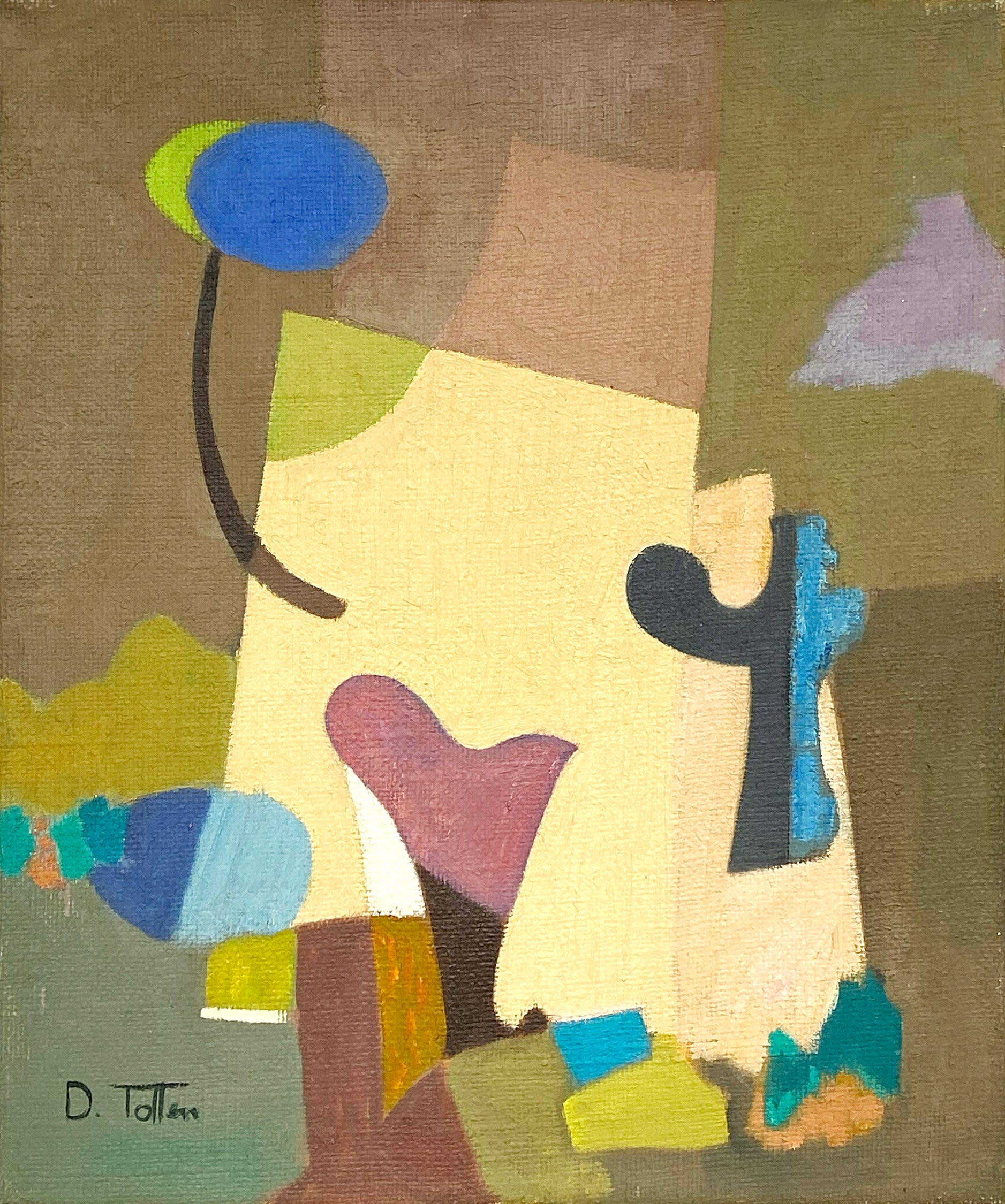 18241, Don Totten, Abstract I, 1940s