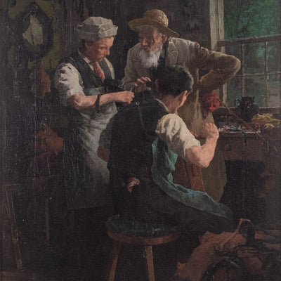 14067, Louis Charles Moeller, In the Workshop, 1900