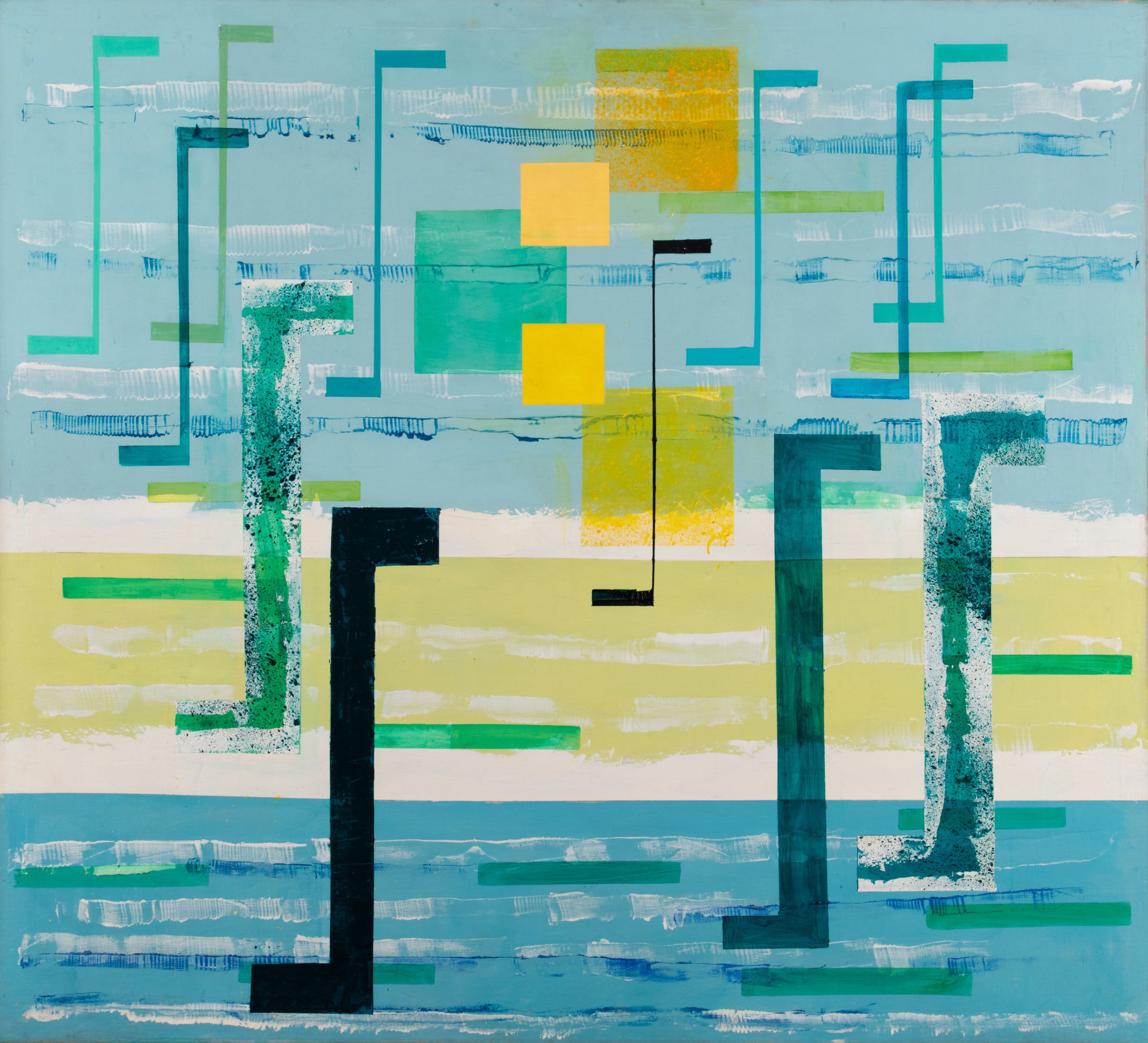 16728, Irene Rice Pereira, Spirit of Mercurius, c. 1955-60