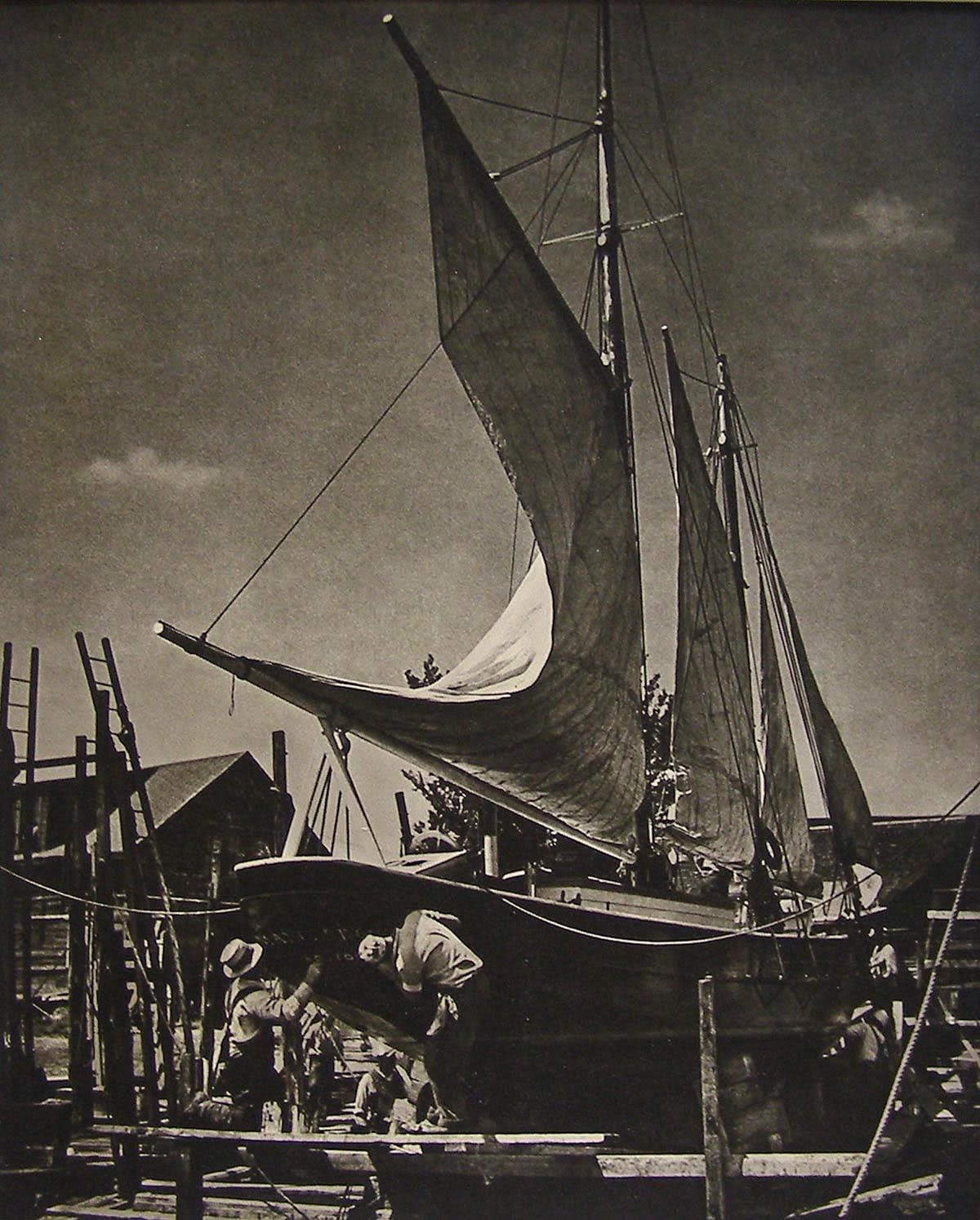 17044, Eleanor Parke Custis, Dry Dock, Gloucester, circa 1930’s