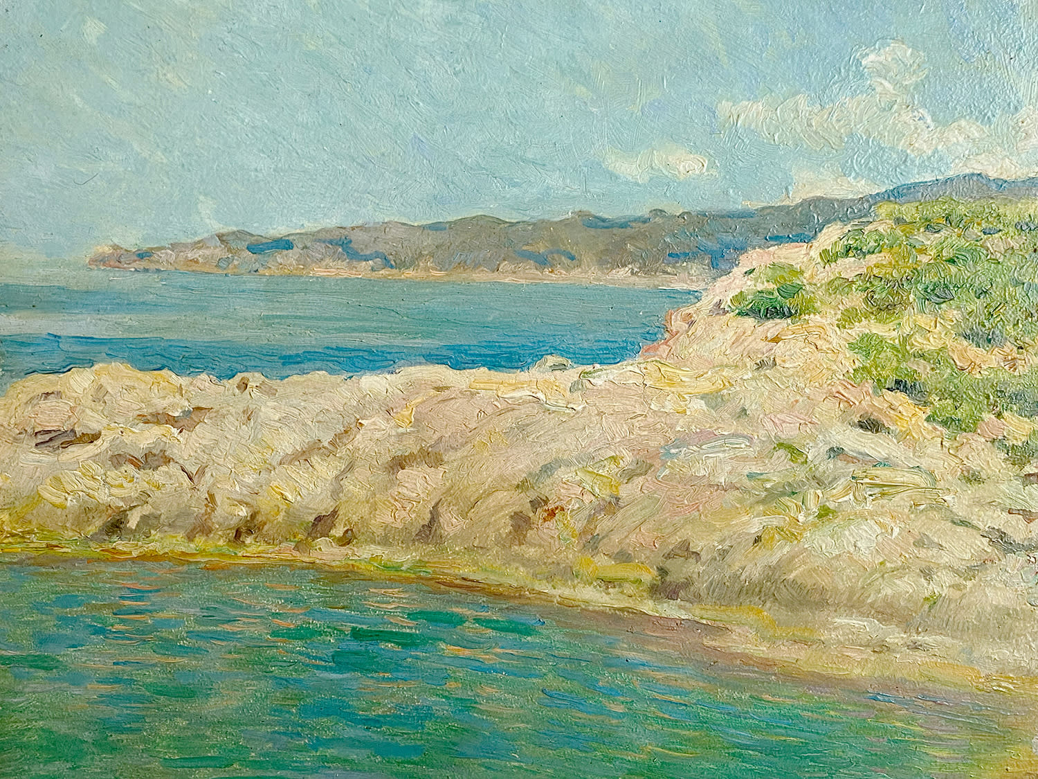18207, Francis Luis Mora, The Opal Pool - Coast of Catalina
