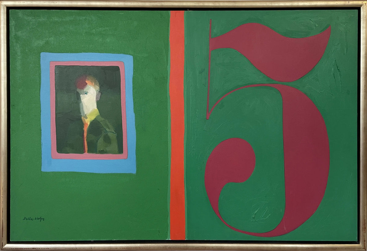 16591, Ralph Della-Volpe, Number 5 & Portrait of Jockey, 1965