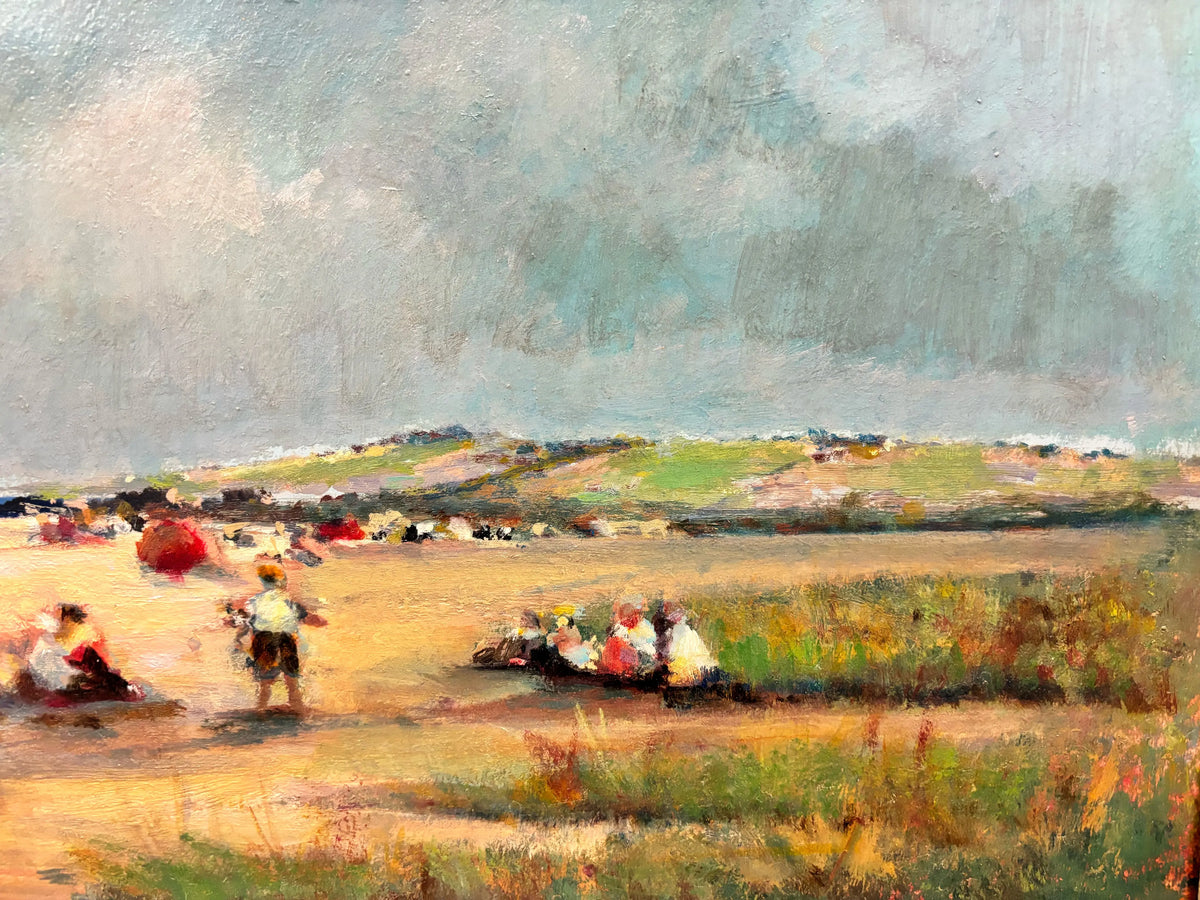 15408, Donald R. Purdy, Heavy Skies at the Beach, 2003