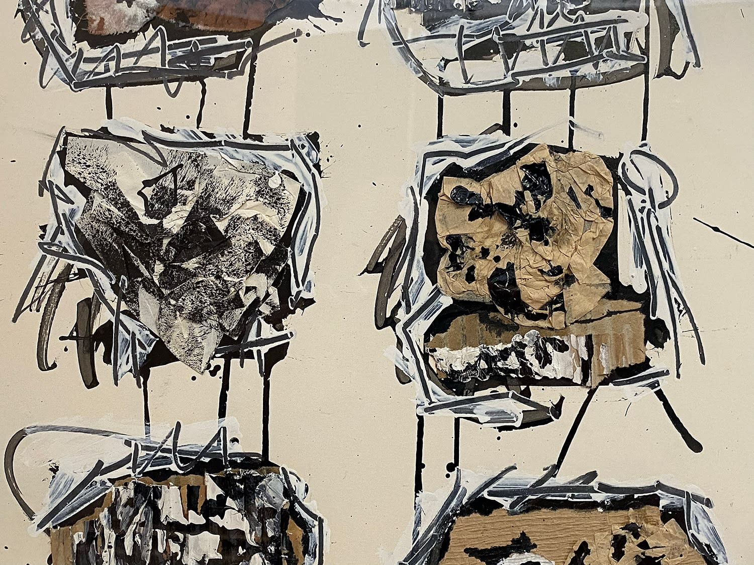 14927, Antonio Saura, Vingt Visages, 1957