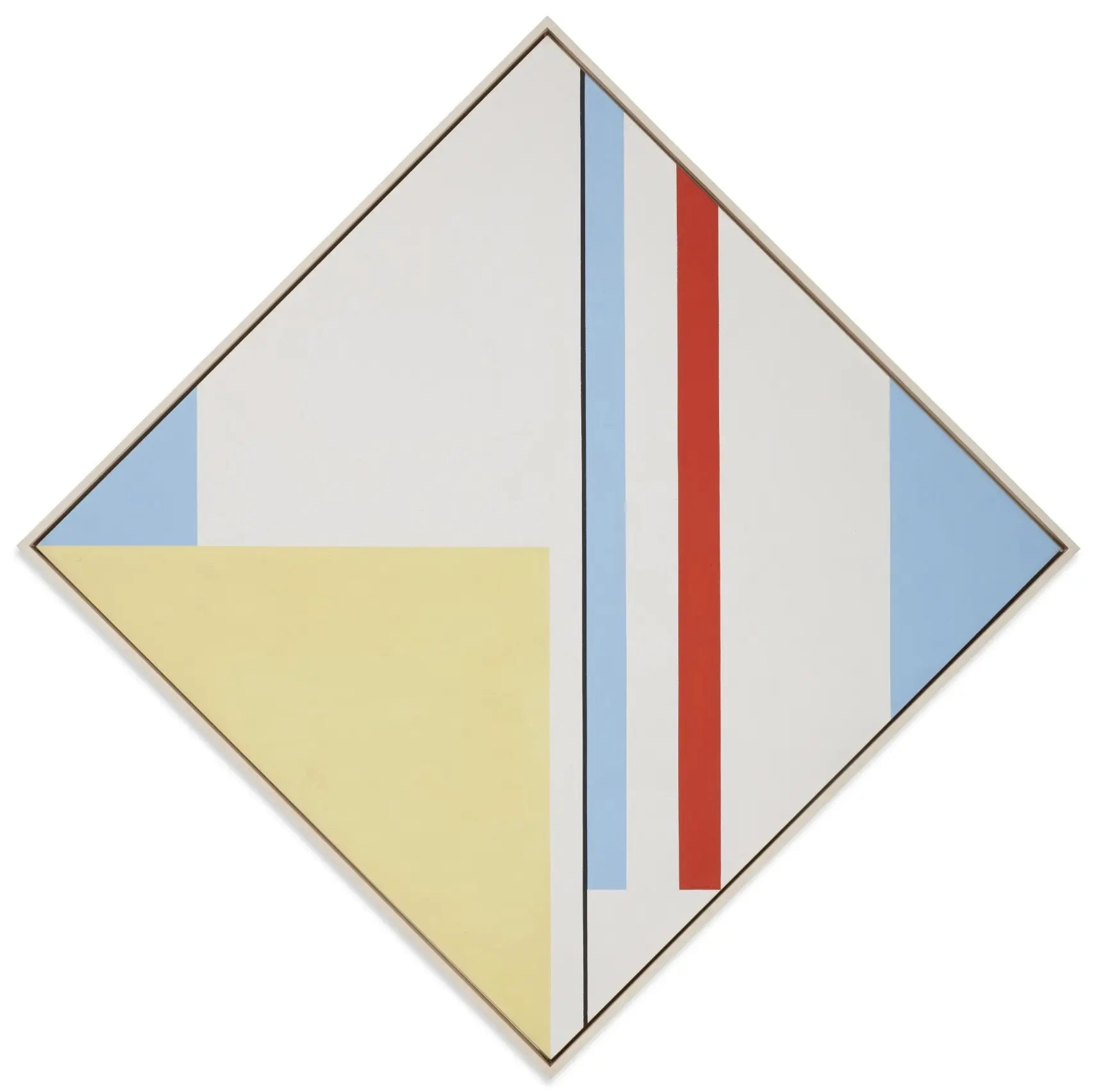 17027, Ilya Bolotowsky, White Diamond, 1968