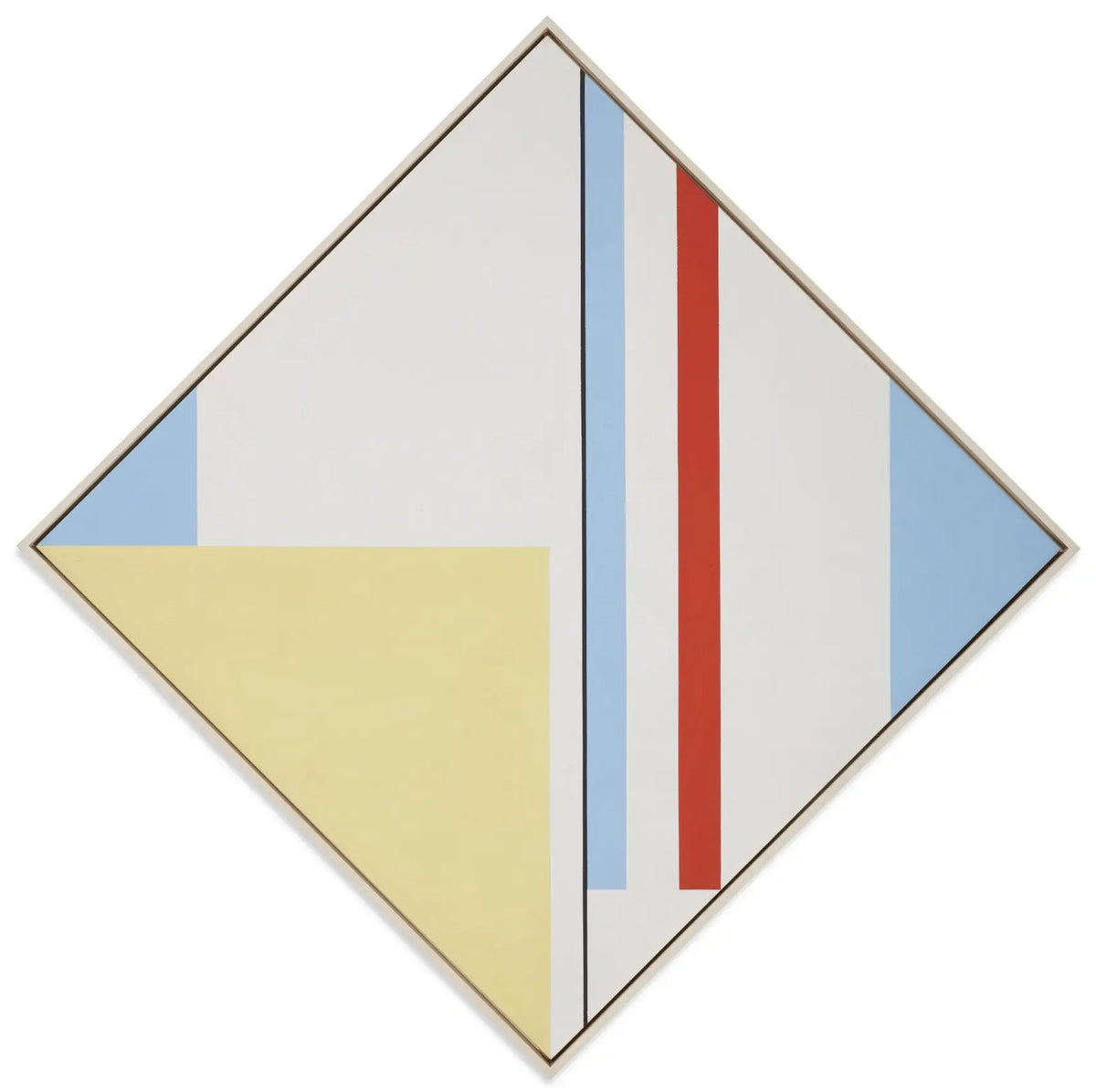 17027, Ilya Bolotowsky, White Diamond, 1968