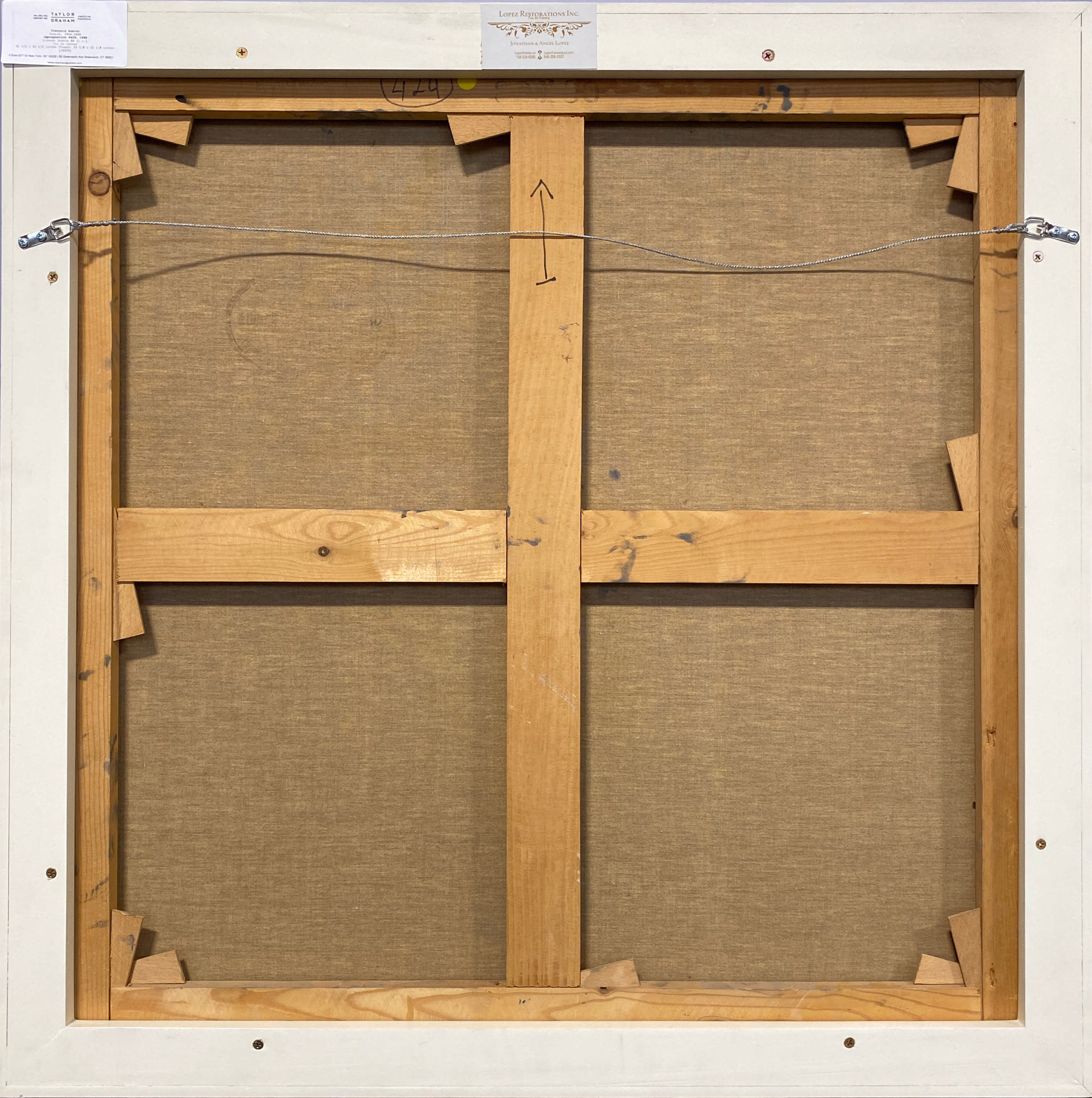 16255, François Aubrun, Impregnation #424, 1980