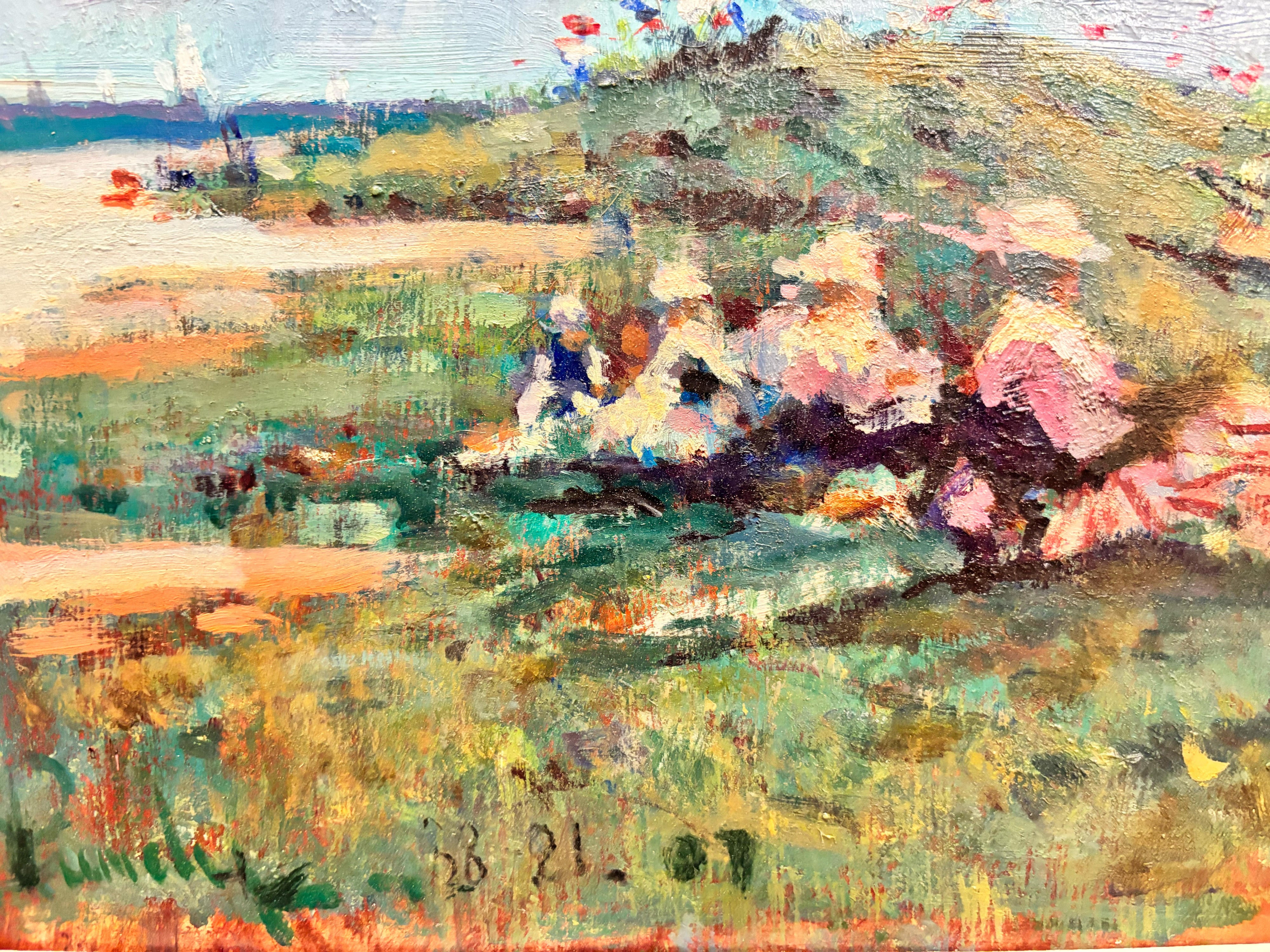 16436, Donald R. Purdy, Beach Scene, 1988