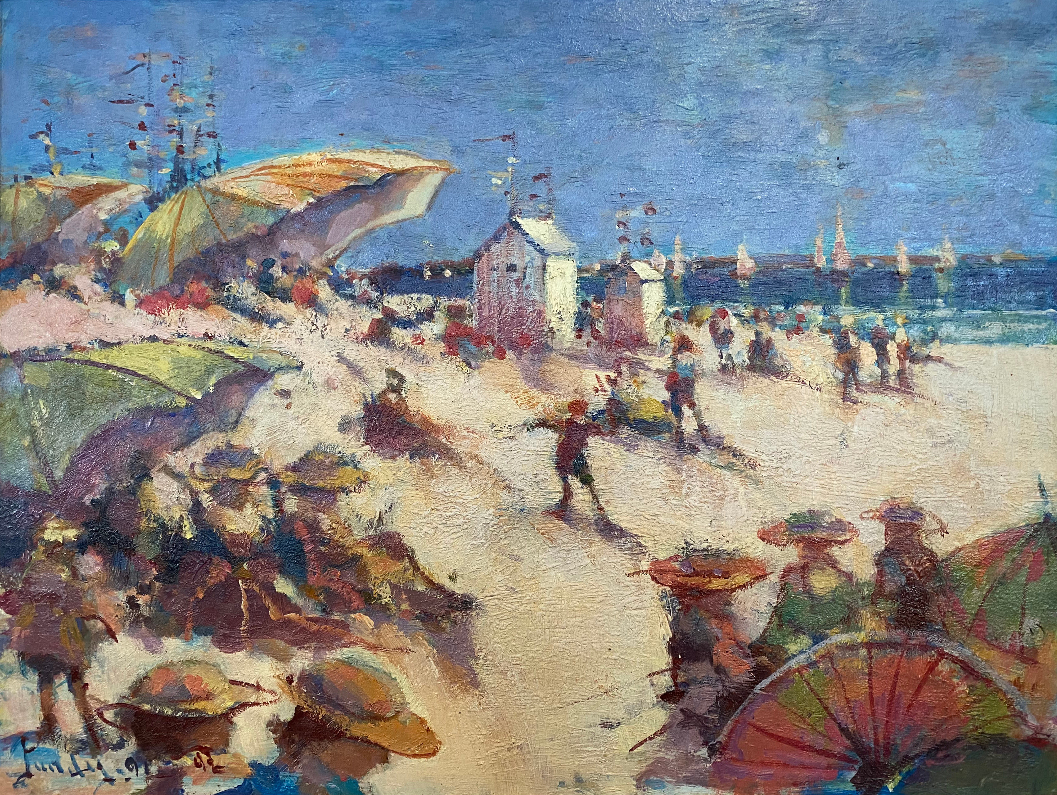 16520, Donald R. Purdy, Many Umbrellas, 1991