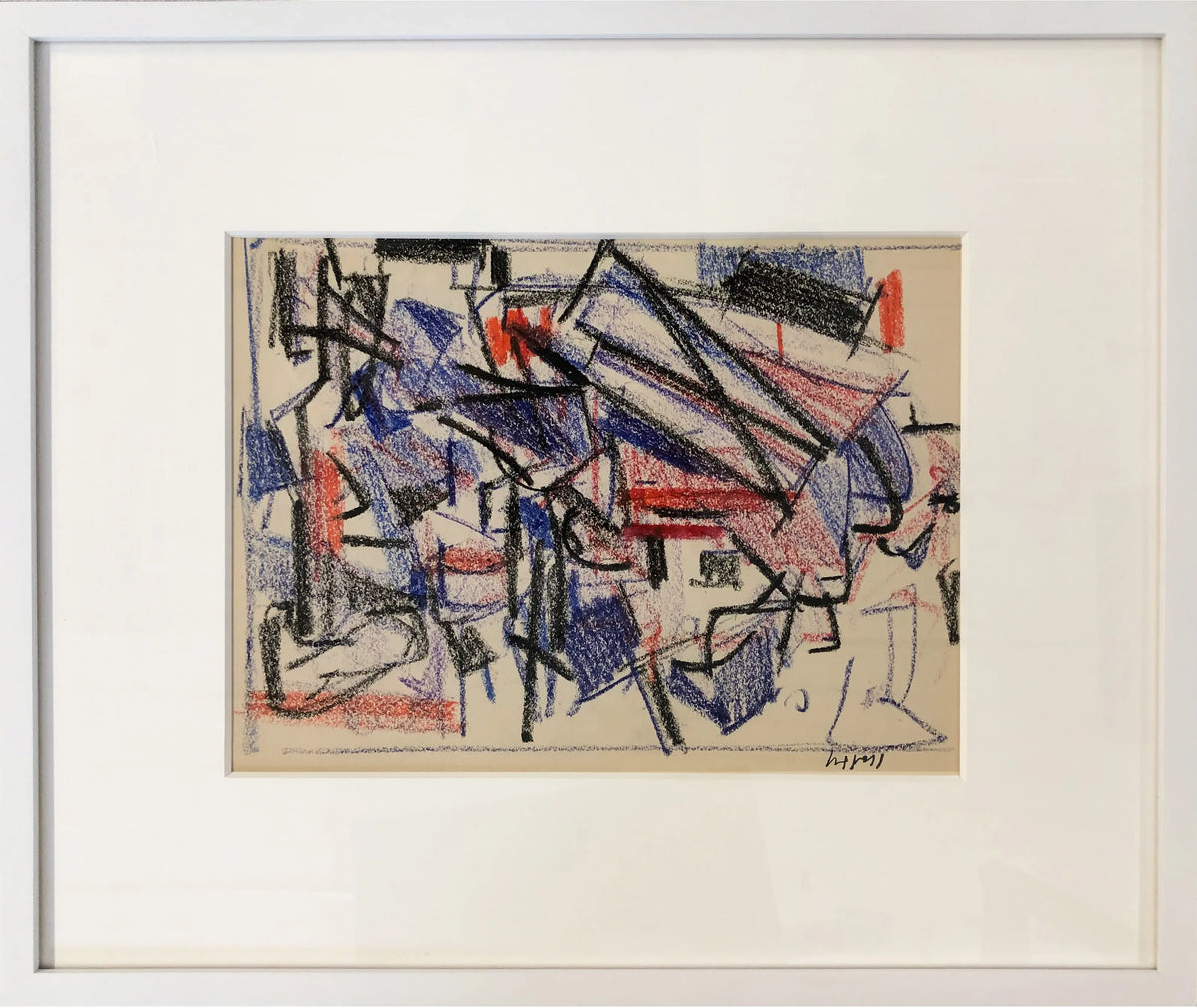 17019, Carl Holty, Color Cityscape Sketchbook #5