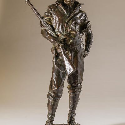 16709, Allen George Newman, The Hiker, modeled 1904, this cast 1910