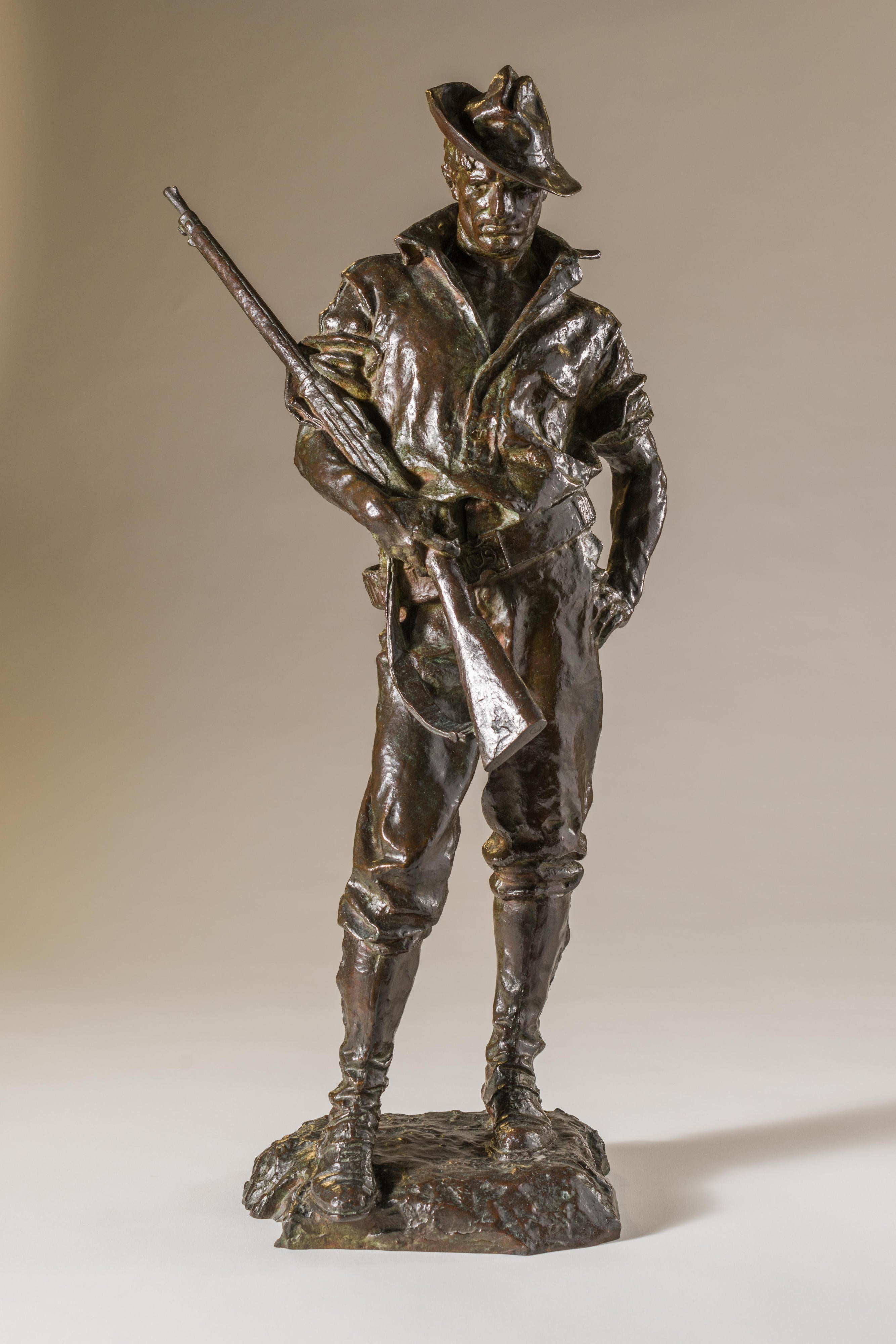 16709, Allen George Newman, The Hiker, modeled 1904, this cast 1910