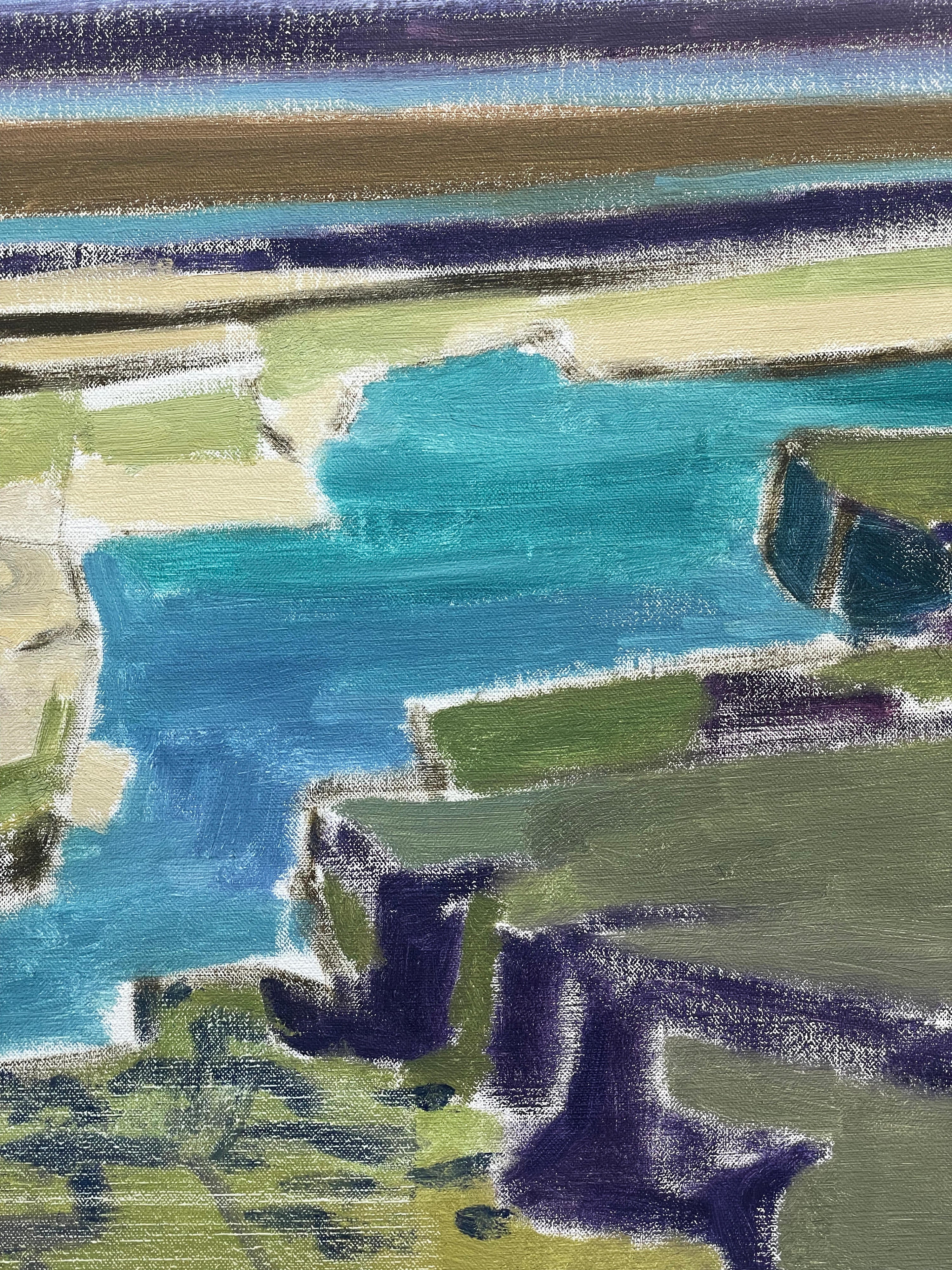 15236, Reeve Schley, Three Blues - Tidal, 2000