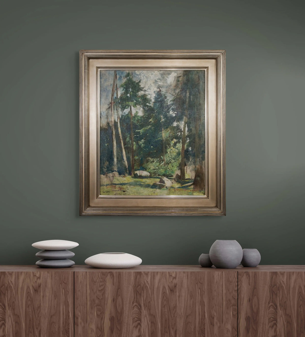 16151, Soren Emil Carlsen, Forest Clearing, c. 1931