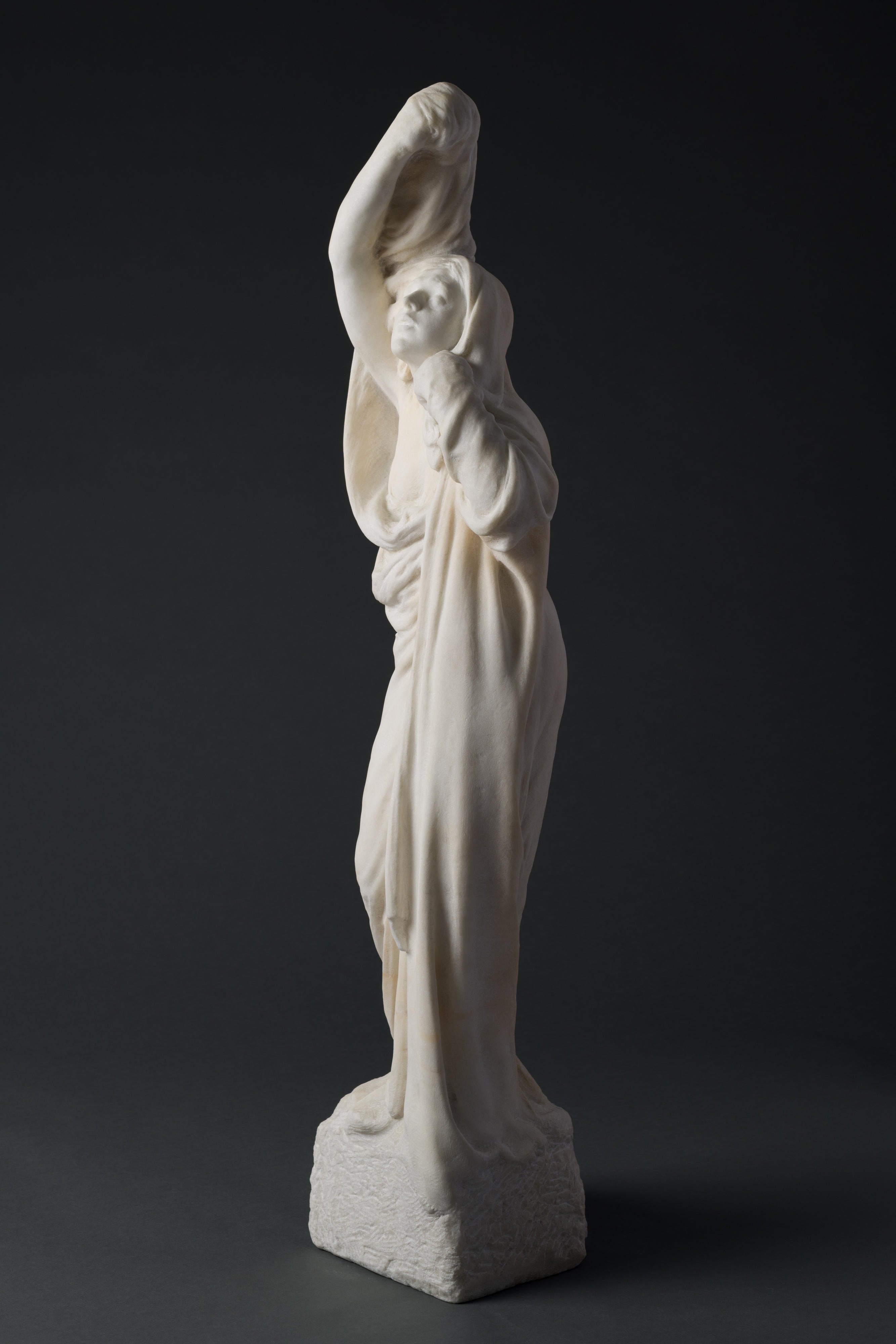 16662, Gutzon Borglum, Draped Woman, 1902-1915