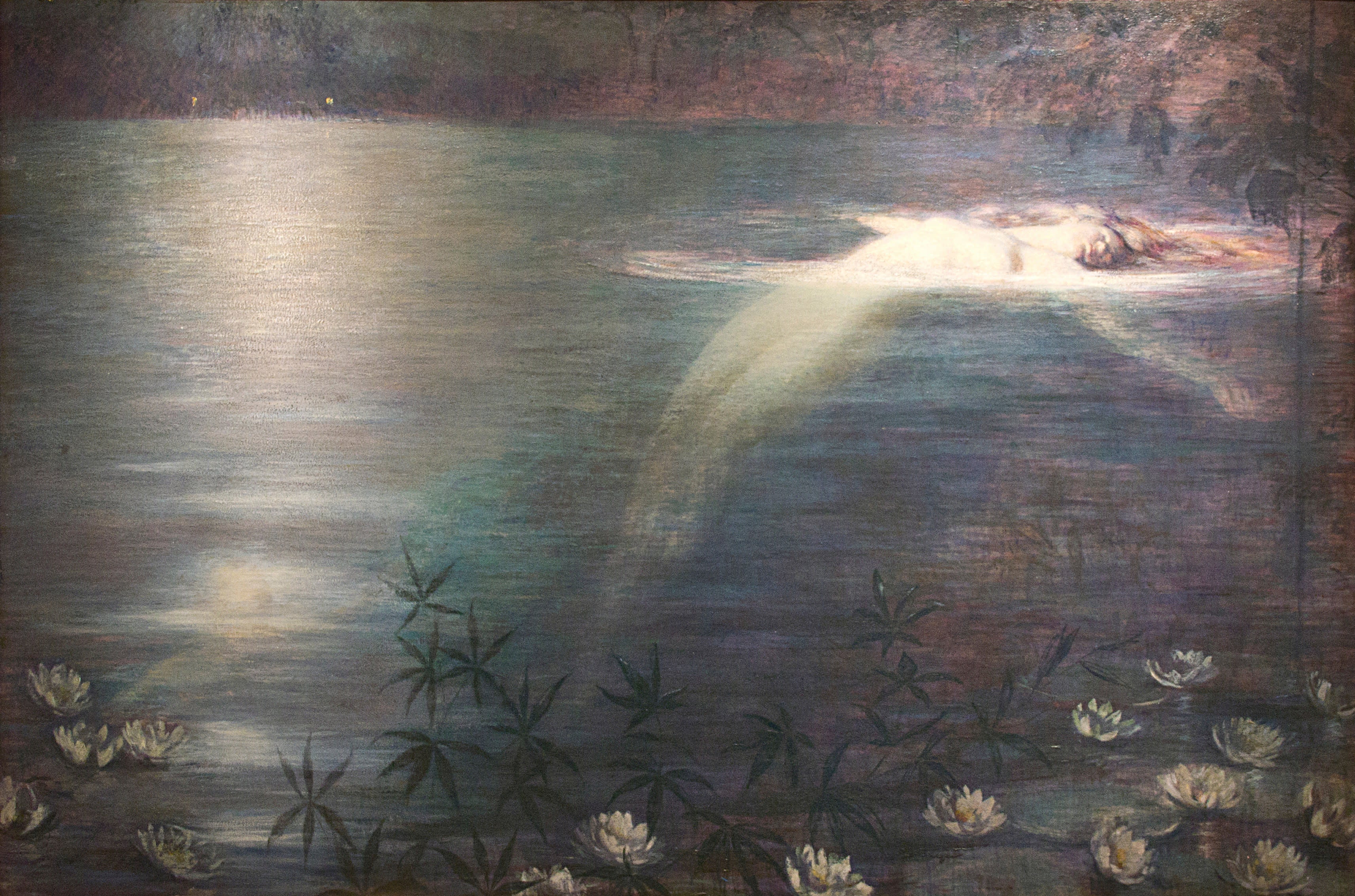 14387, Philip Leslie Hale, Moonlit Pool
