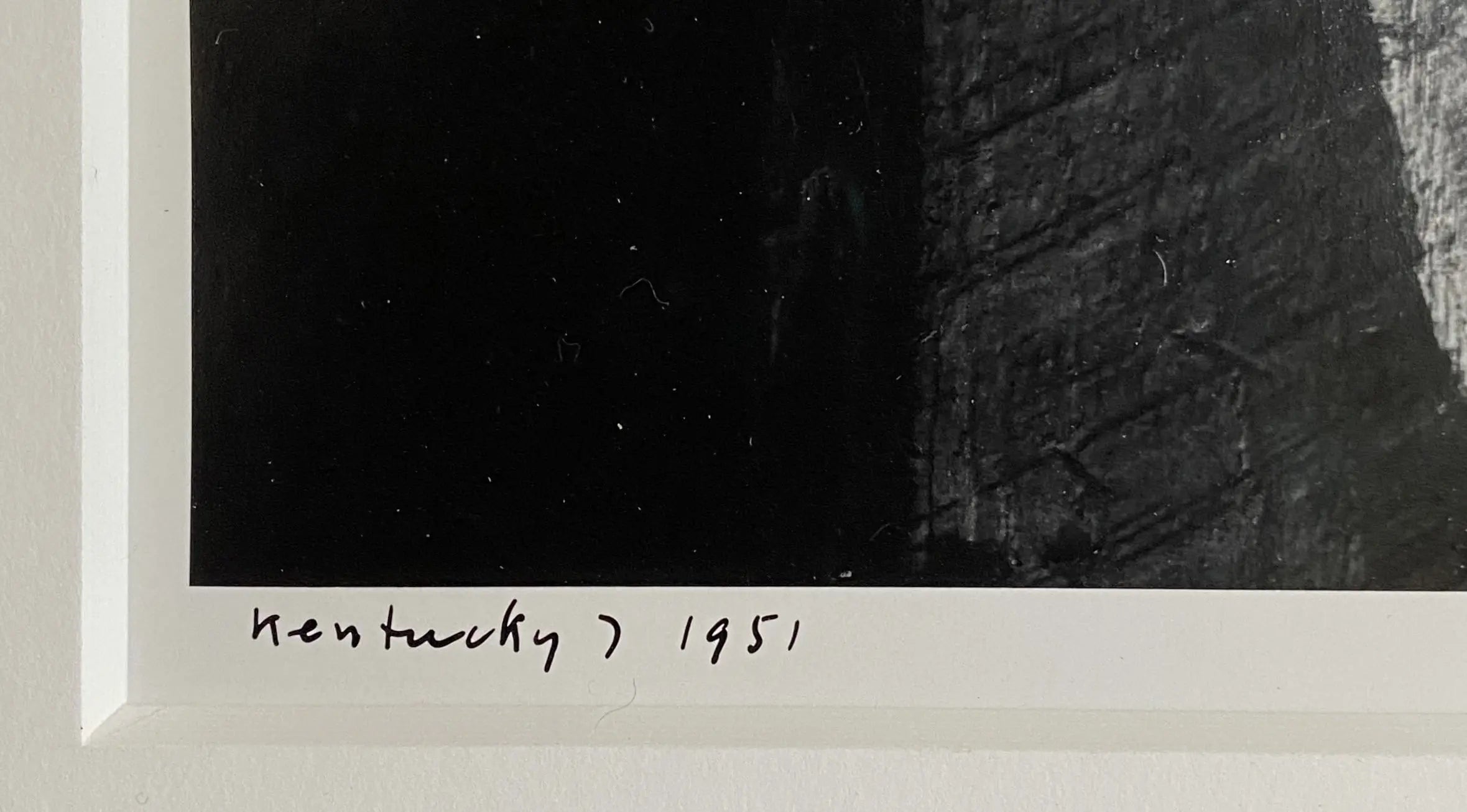 14731, Aaron Siskind, Kentucky 7, 1951