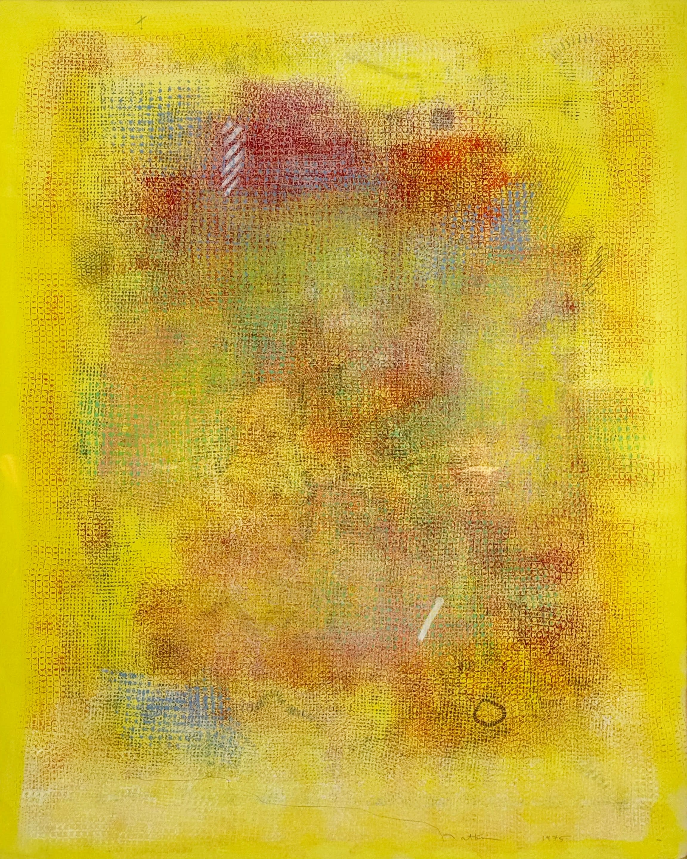 18719, Robert Natkin, Bath series, Yellow, 1975