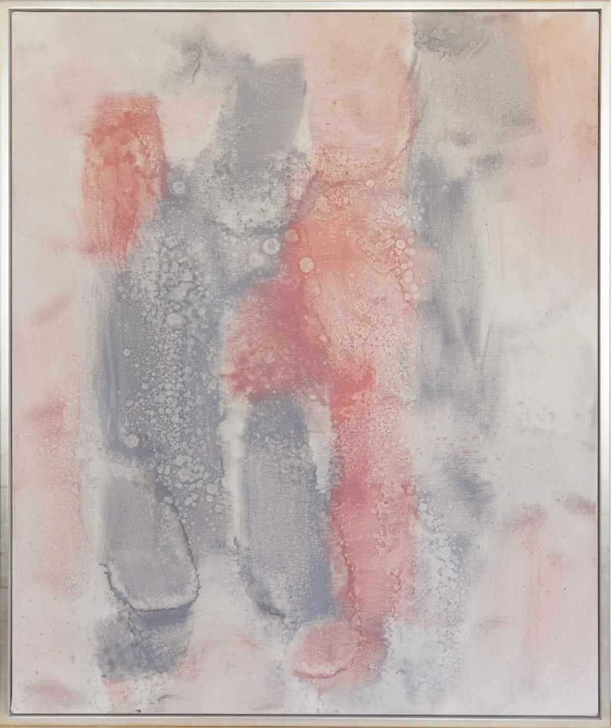 15429, Carl Holty, Red, Gray #3, 1969