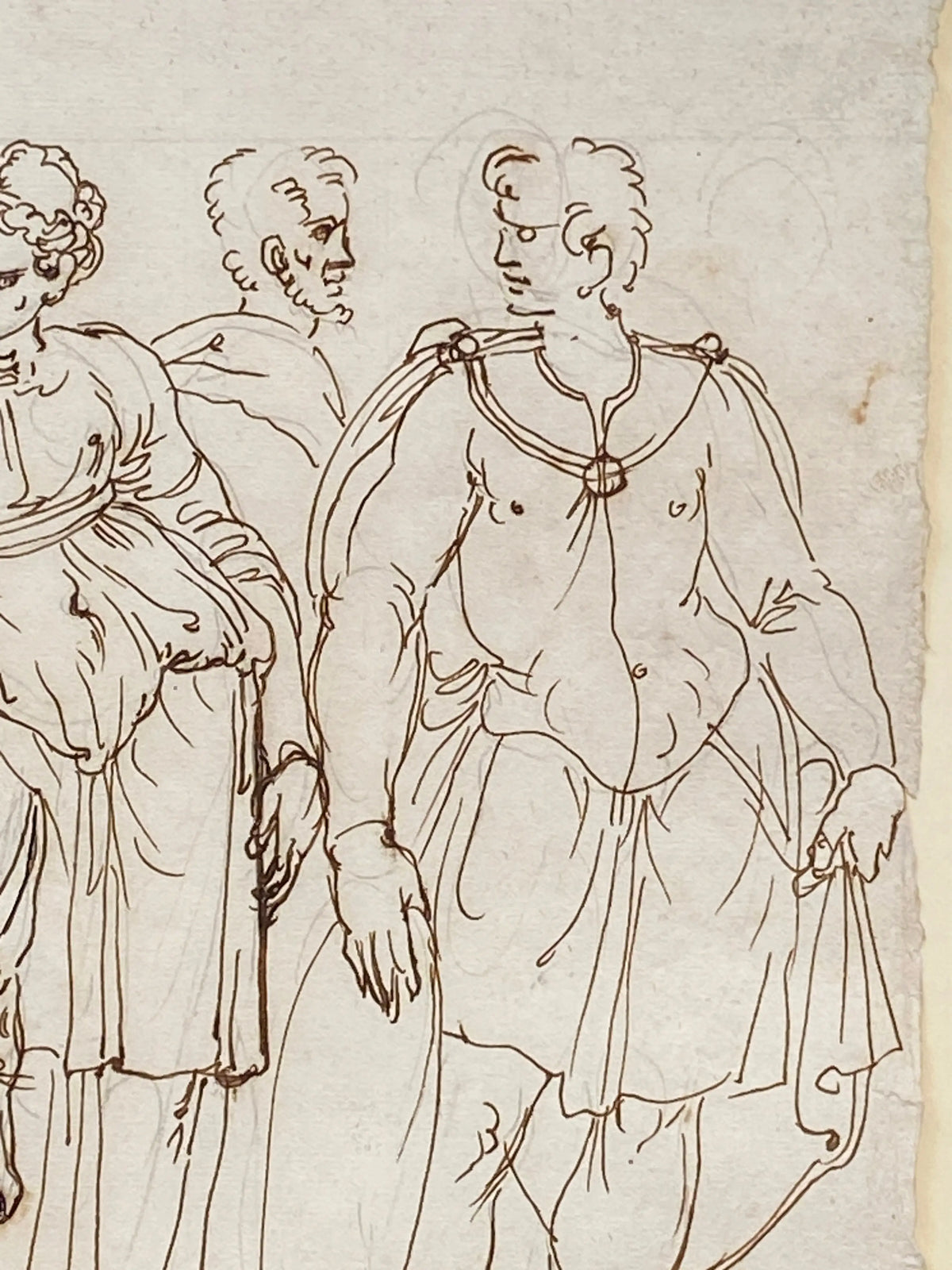16014, Ercole Setti, La Porcellana: A Market Scene of Porcelain Vendors, 16th century