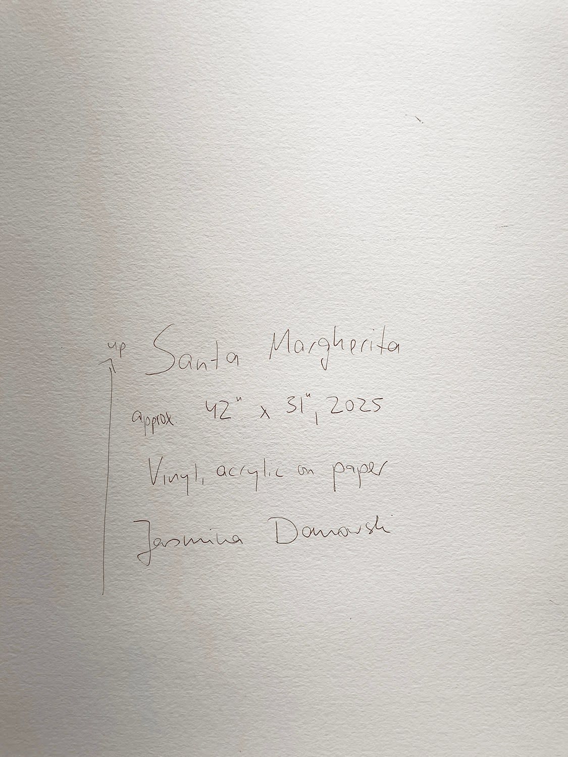 18685, Jasmina Danowski, Santa Margherita, 2025