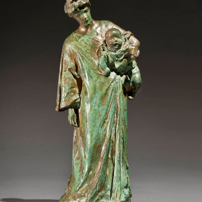 07456, Bessie Potter Vonnoh, Mother and Child, c. 1920