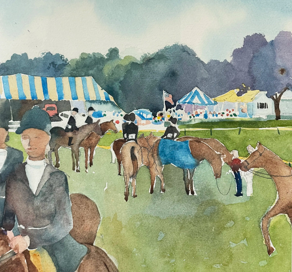 18085, Tuftsie Whelihan , Wilton Riding Club, c. 1978