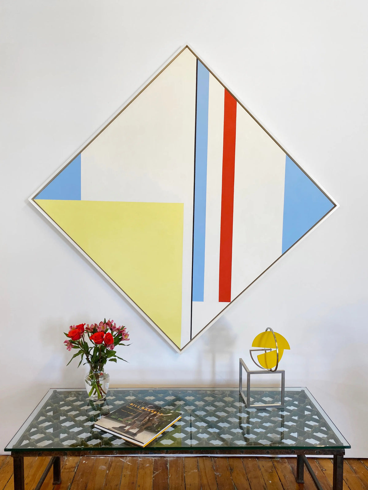 17027, Ilya Bolotowsky, White Diamond, 1968
