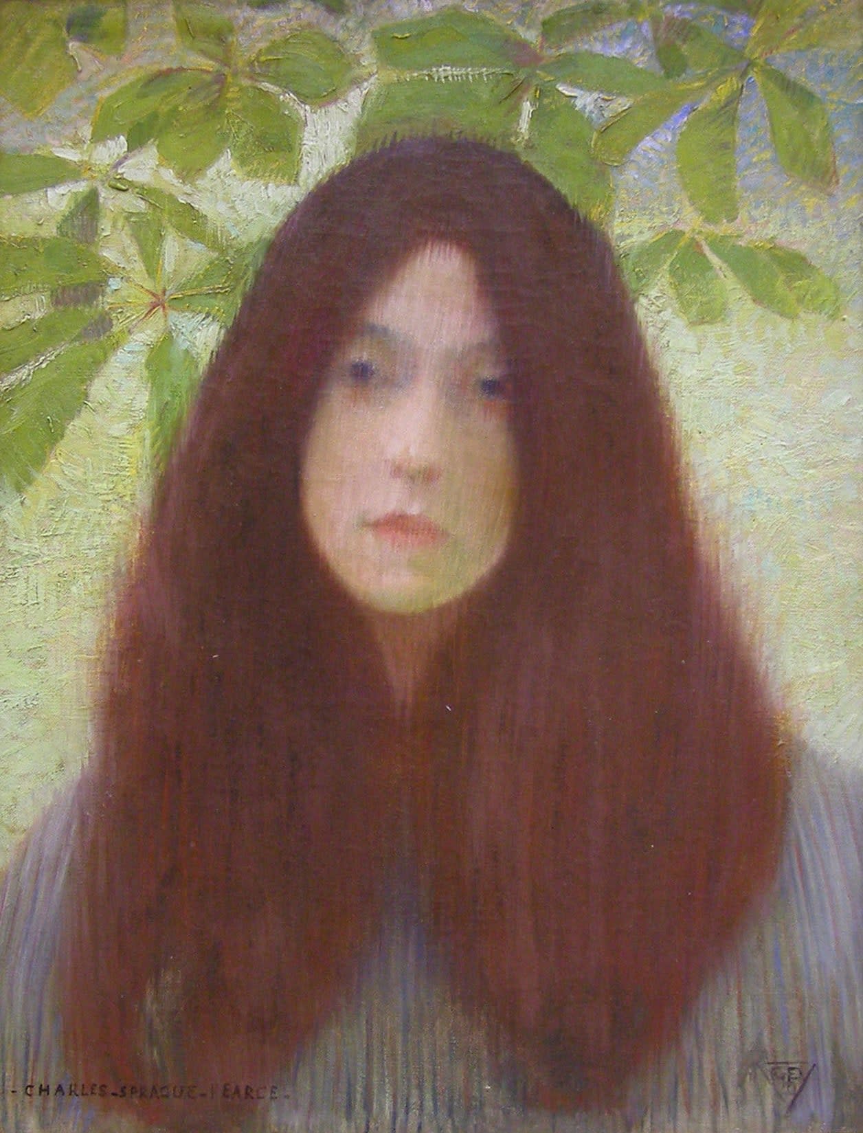 14900, Charles Sprague Pearce, Visage, c. 1895
