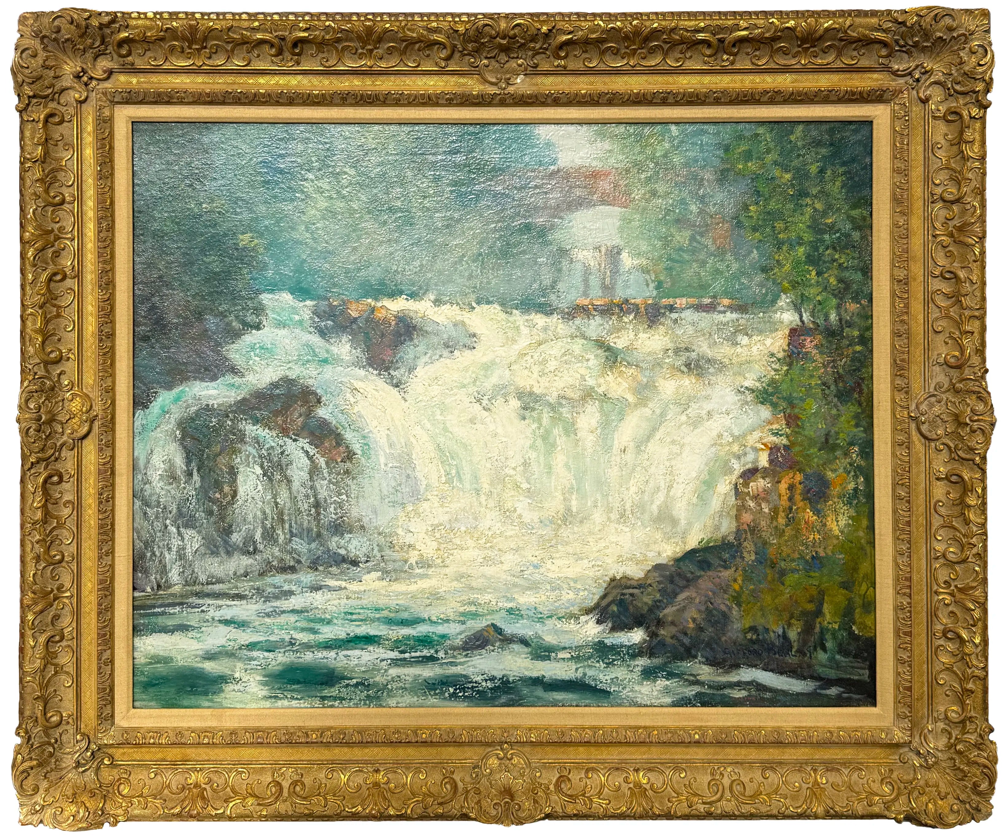 16396, Gifford Beal, Waterfall, 1909