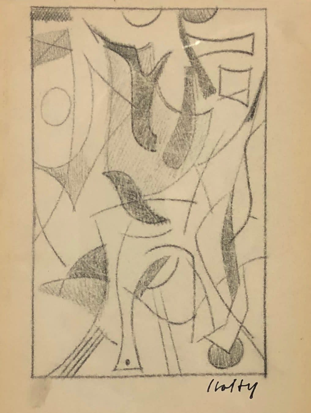 16926, Carl Holty, Horse and Rider Sketchbook #2, c. 1935