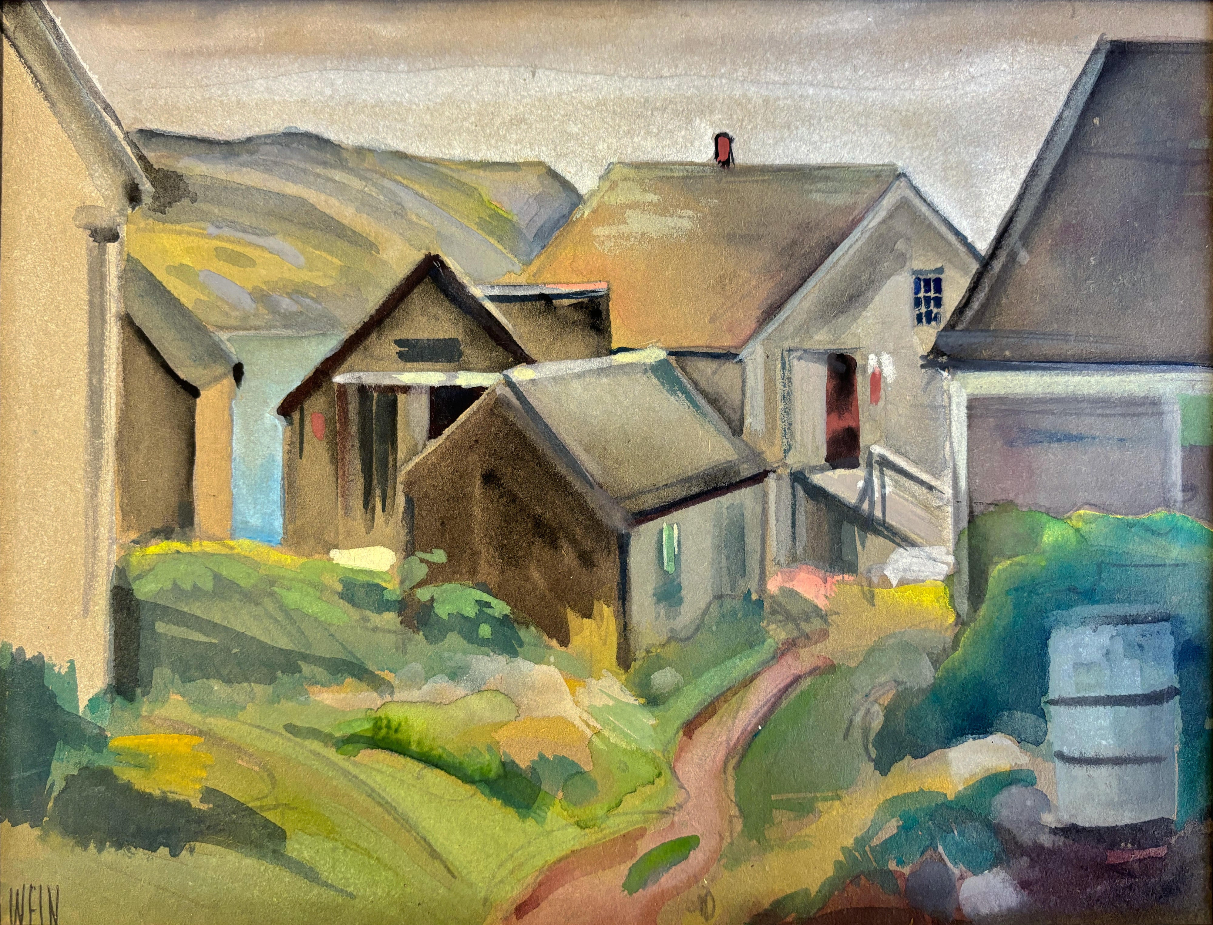 16586, Albert Wein, Monhegan Path, Circa 1949