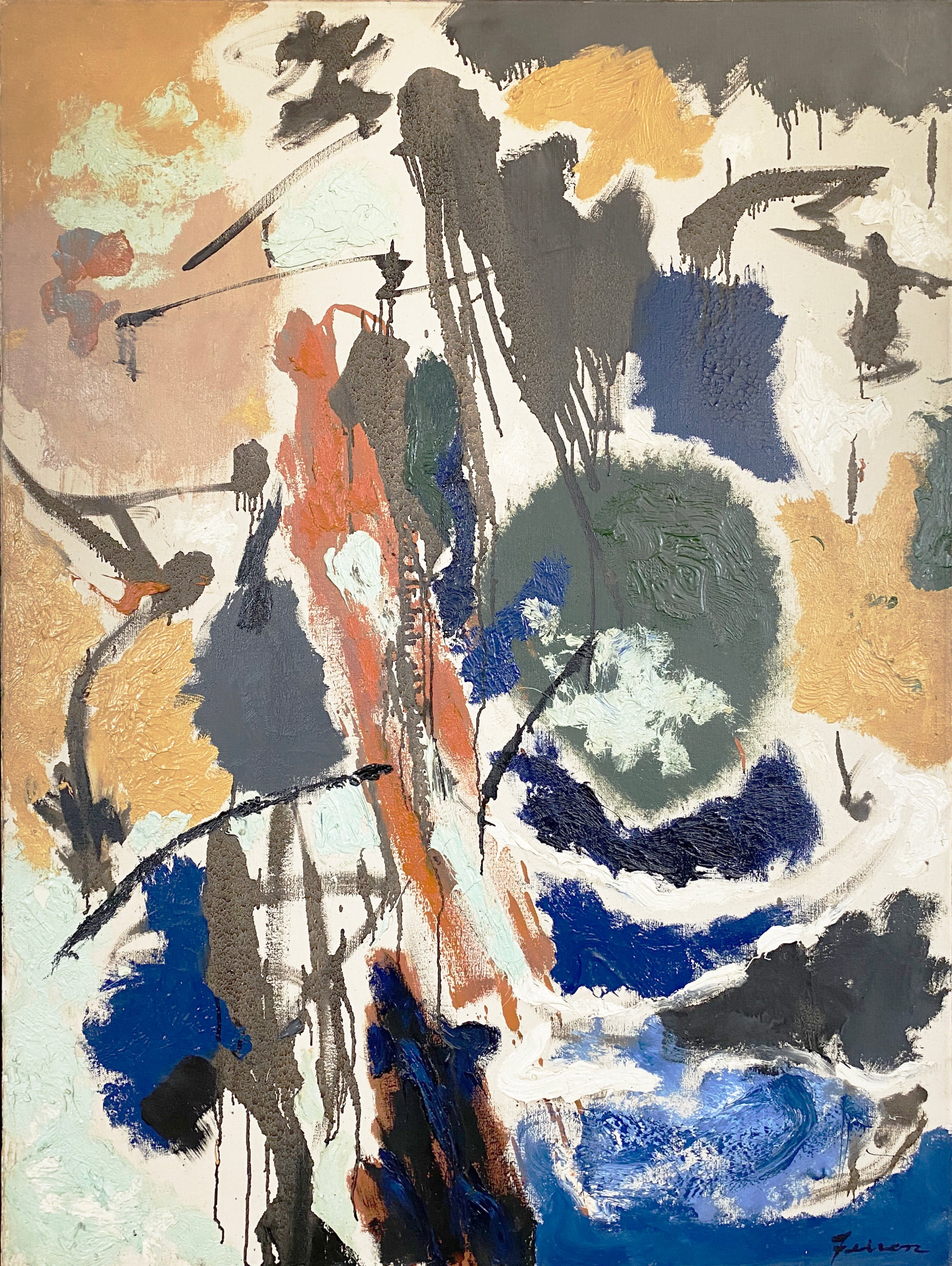 15745, John Ferren, Outdoors, 1952
