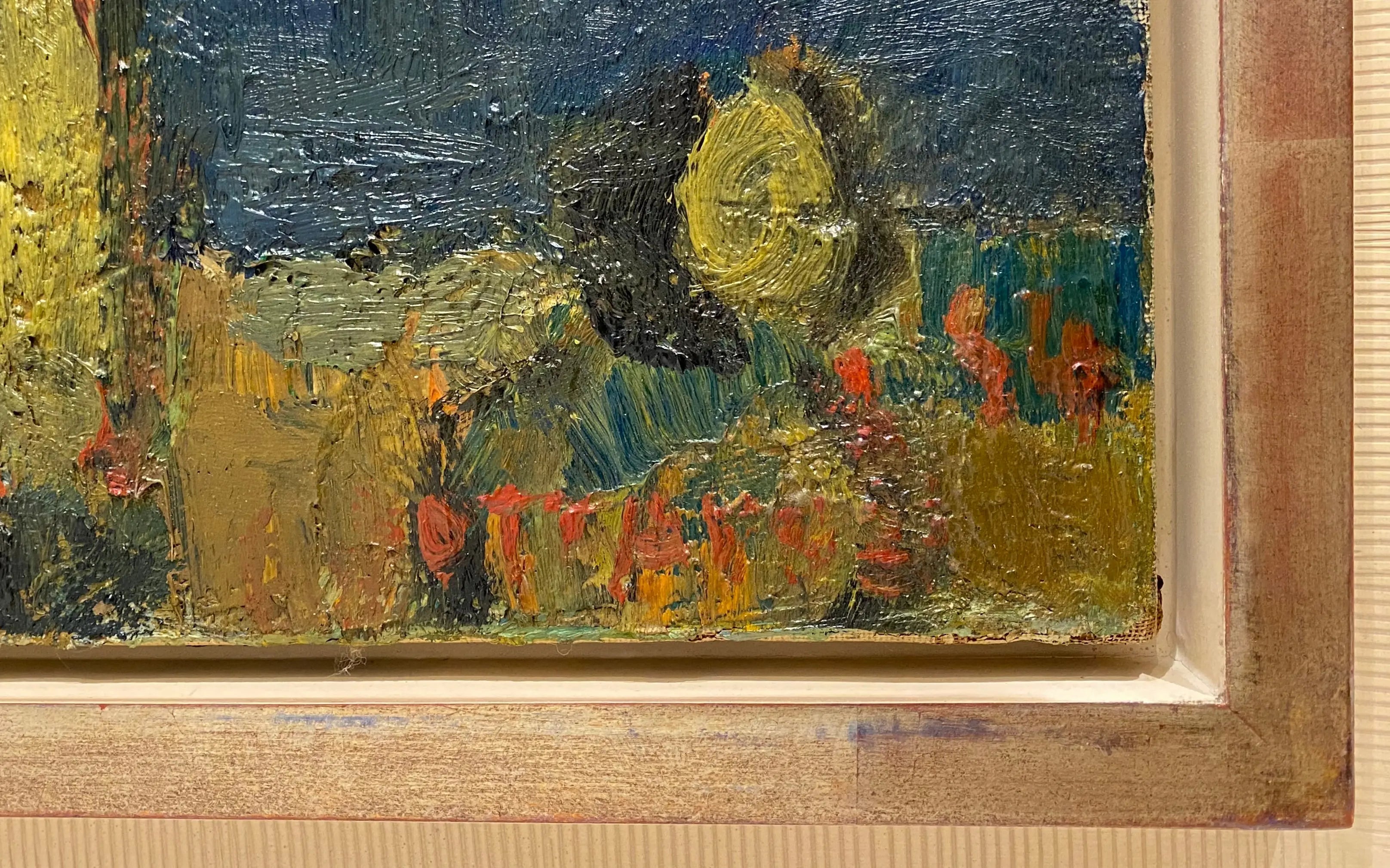 14671, André Cottavoz, Les Parasols, 1954
