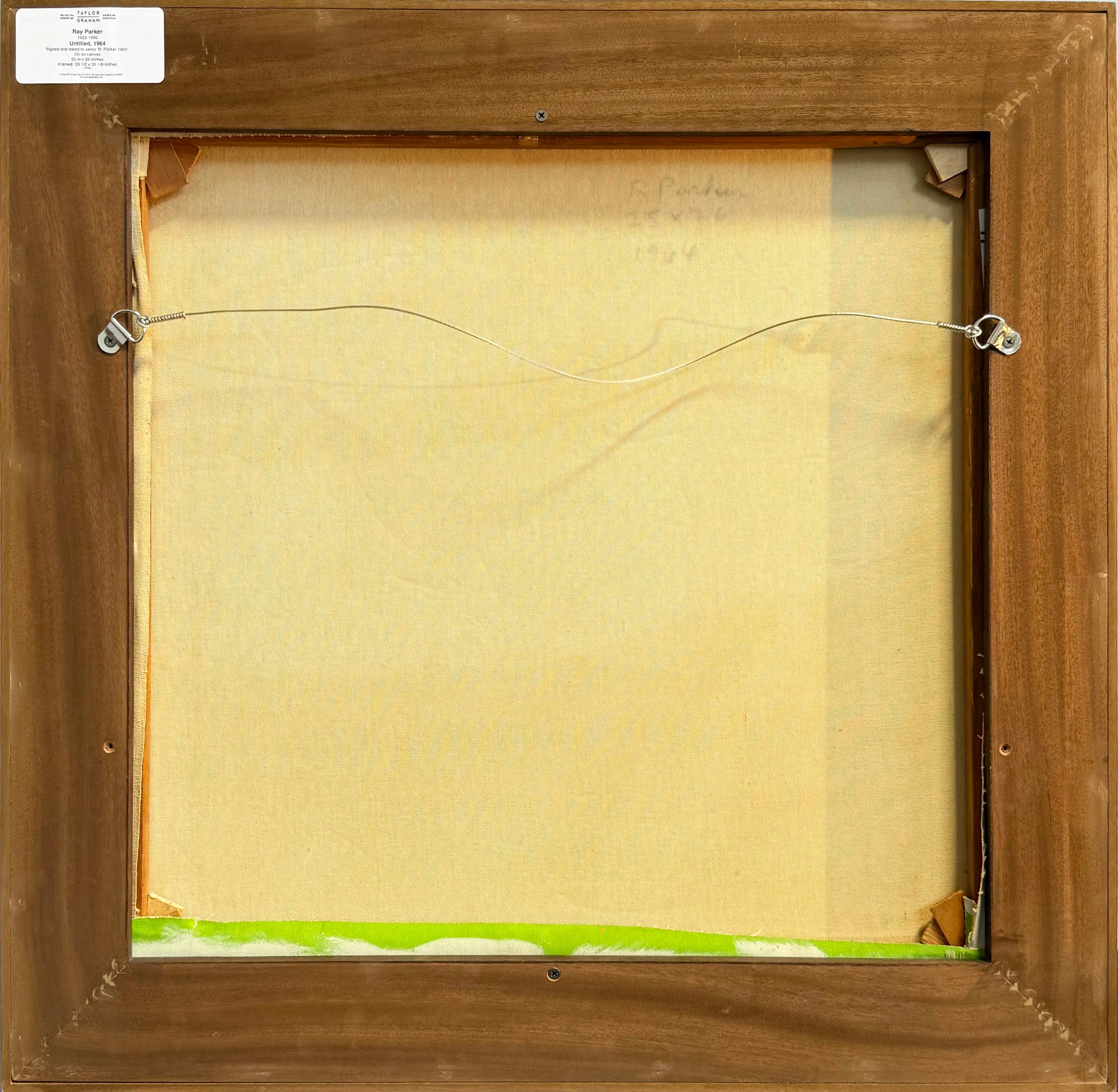 18782, Raymond Parker, Untitled, 1964